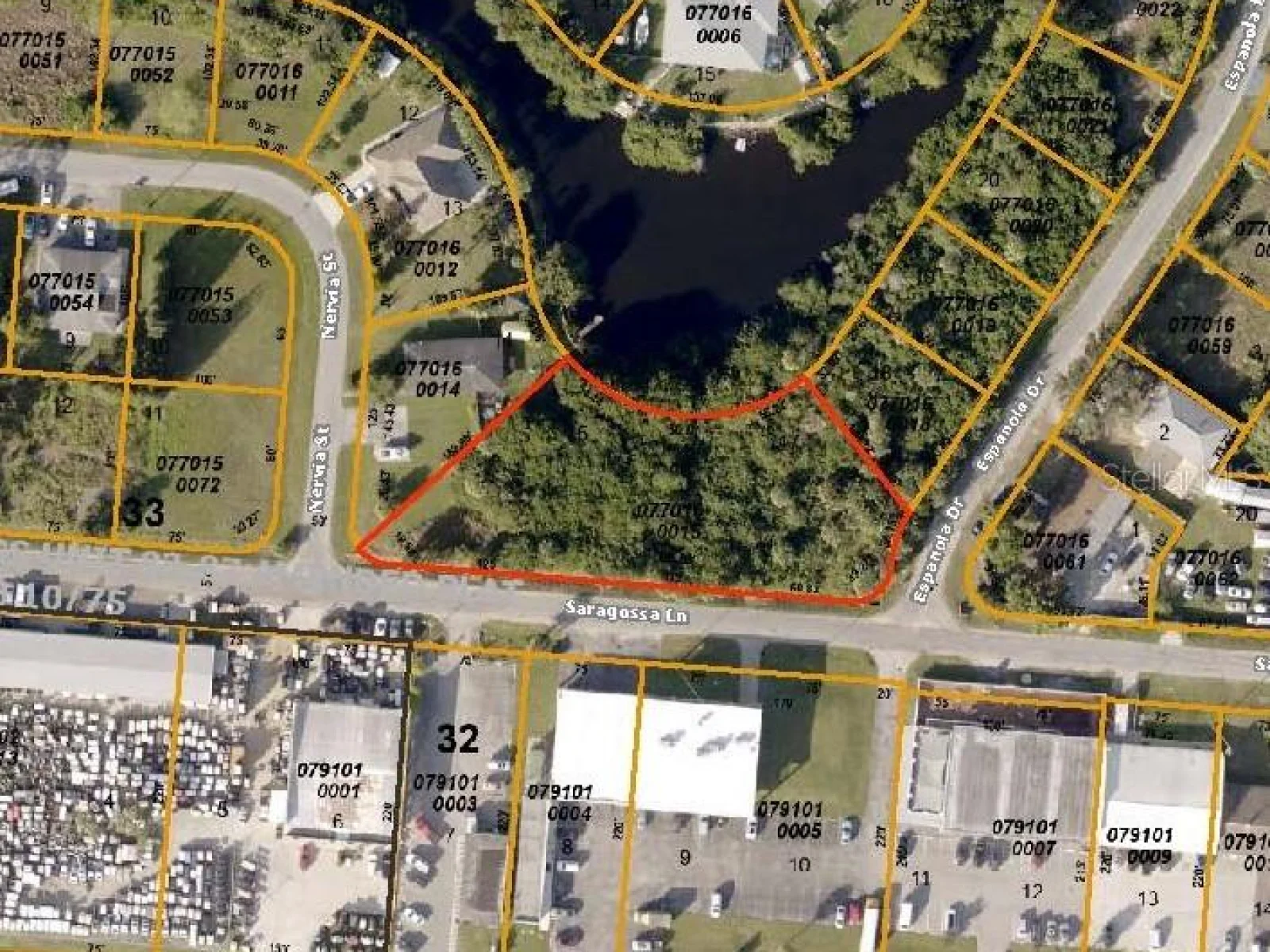 LOTS 15,16,17 SARAGOSSA LN, NORTH PORT, FL — photo 1