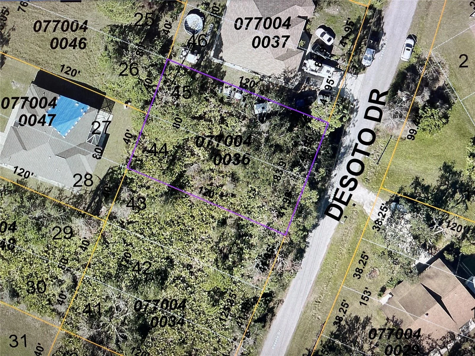 LOTS 44 & 45 DESOTO DR, NORTH PORT, FL — photo 1