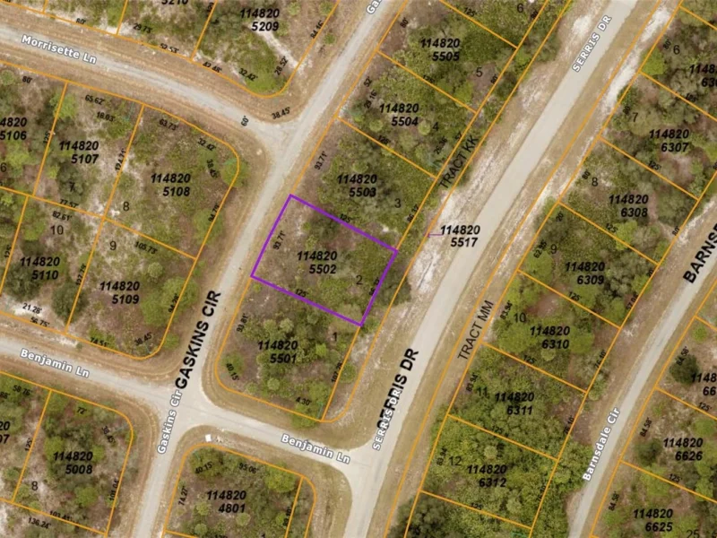 Lot 2 GASKINS CIR, NORTH PORT, FL
