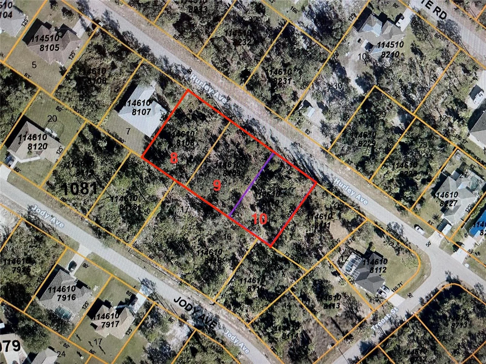LOT 8,9,10 HURLEY AVE, NORTH PORT, FL — photo 1