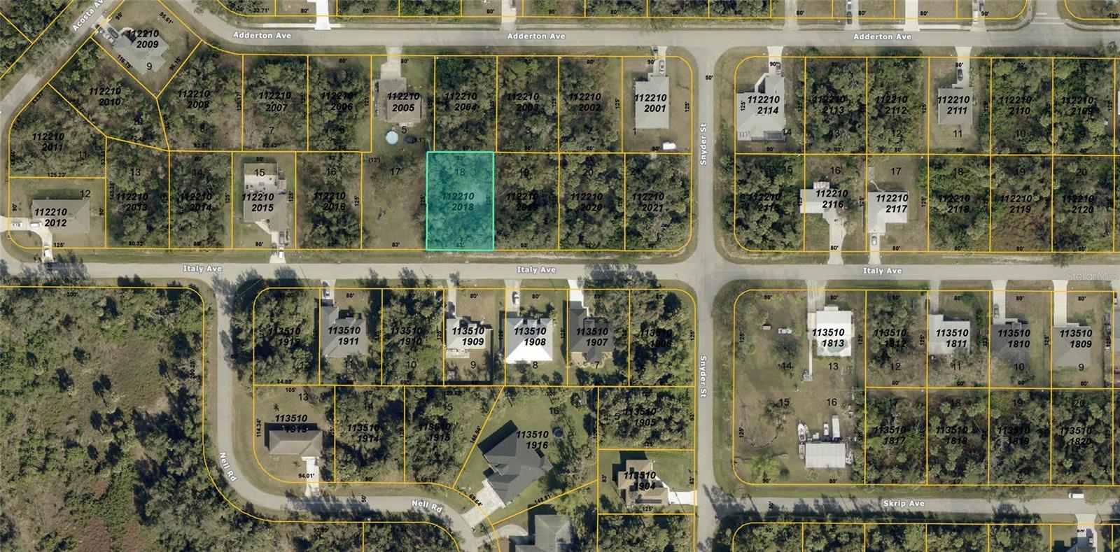 Lot 18 ITALY AVE, NORTH PORT, FL