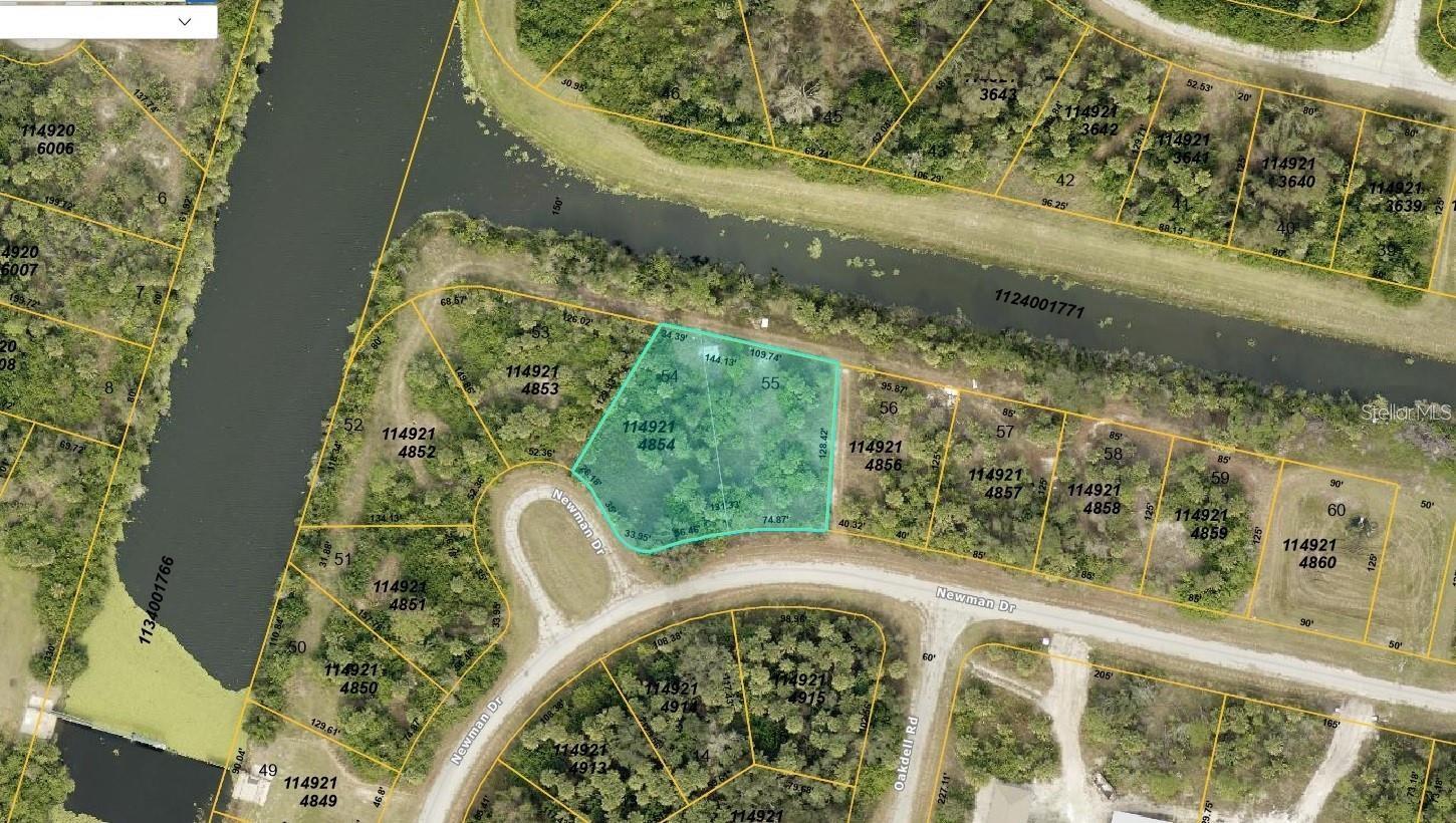 LOT 54 & 55 NEWMAN DR, NORTH PORT, FL