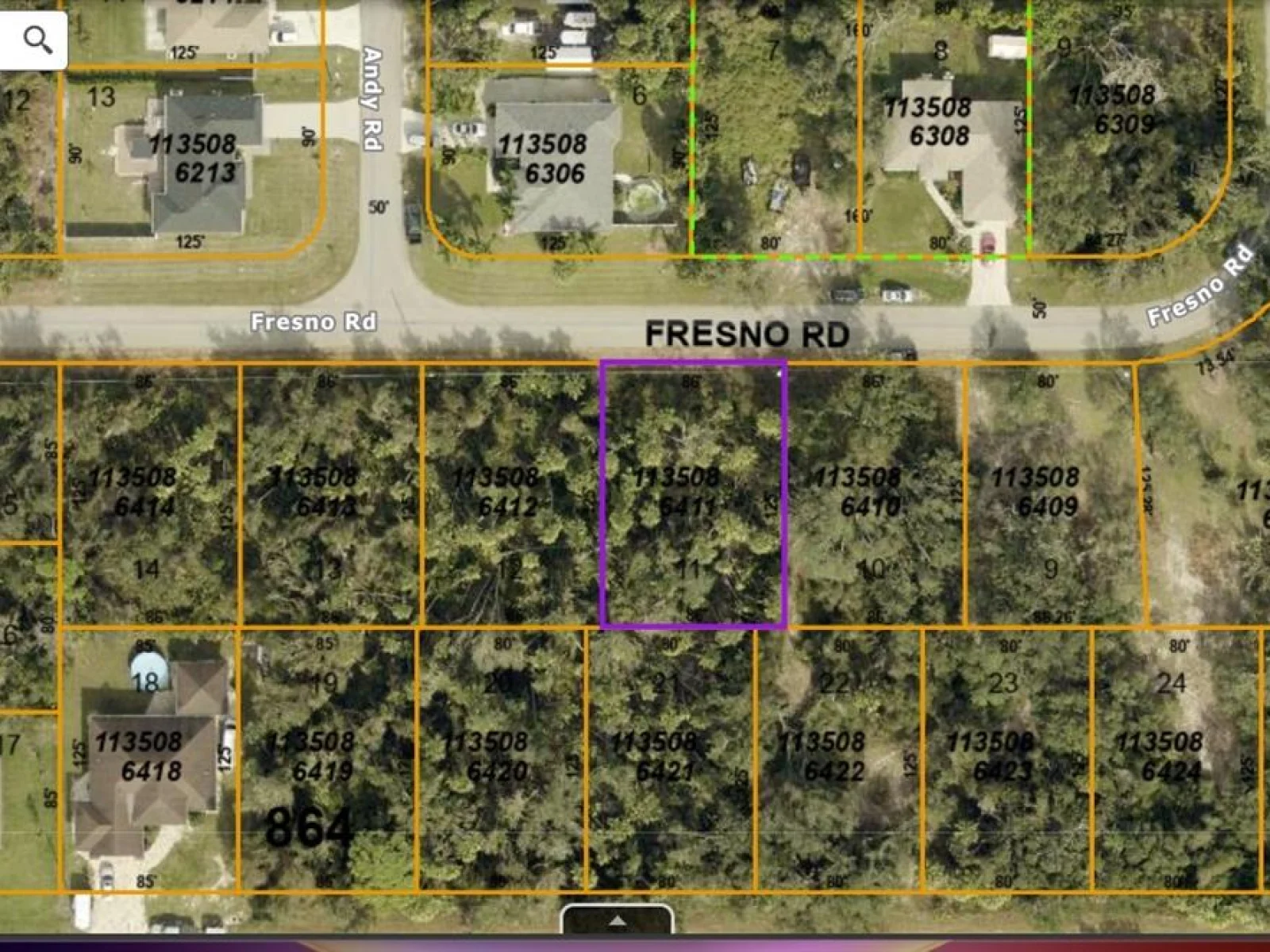 Lot 11 FRESNO RD, NORTH PORT, FL — photo 2