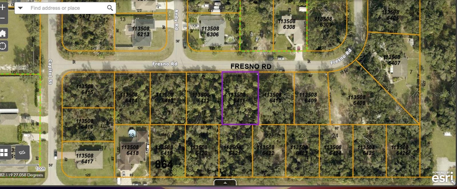 Lot 11 FRESNO RD, NORTH PORT, FL