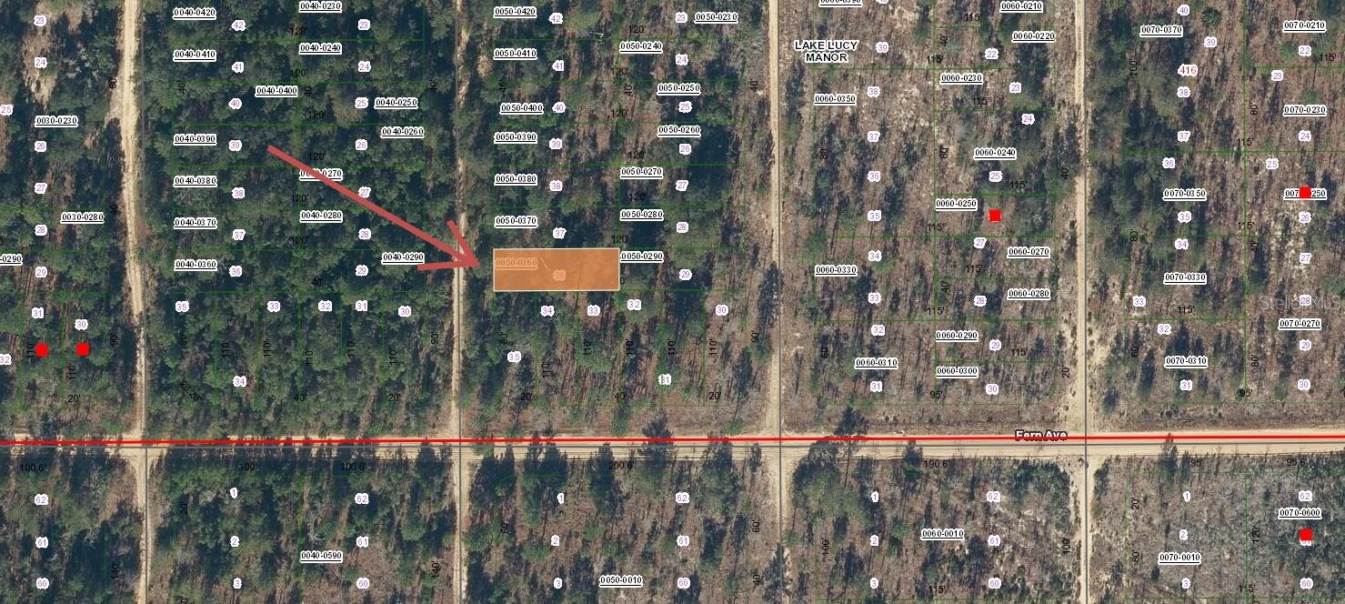 Lot 36 PAXON, INTERLACHEN, FL