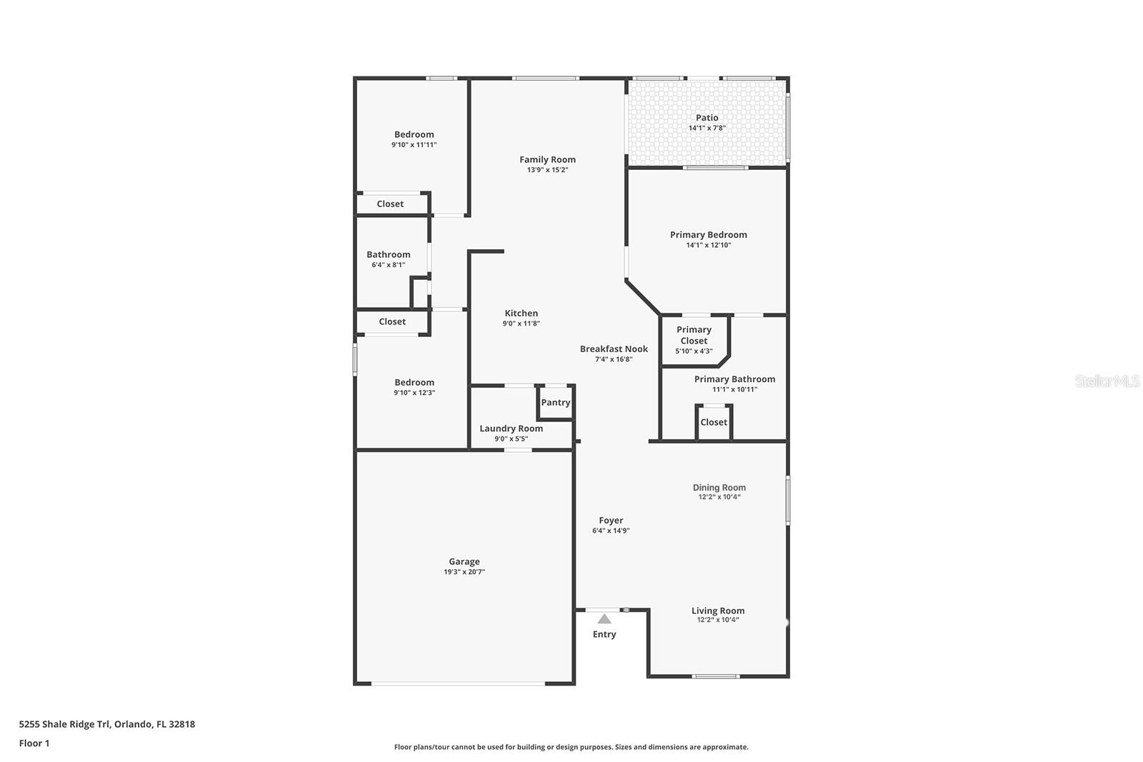 5255 SHALE RIDGE TRL, ORLANDO, FL — photo 3