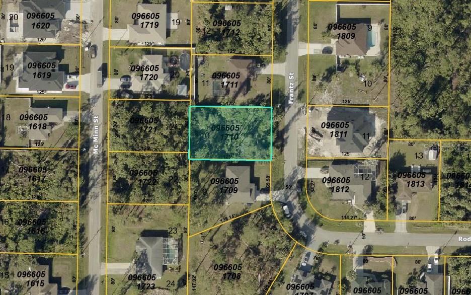 Lot #10 FRANTZ ST, NORTH PORT, FL