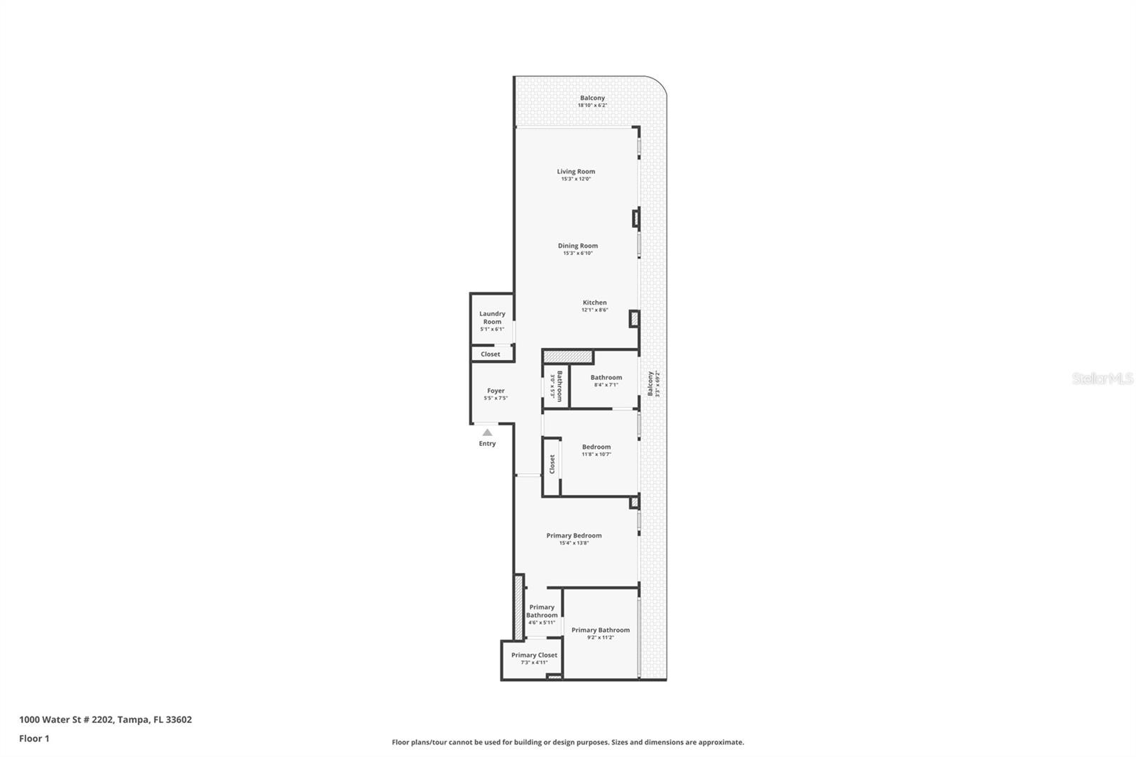 1000 WATER ST #2202, TAMPA, FL — photo 49