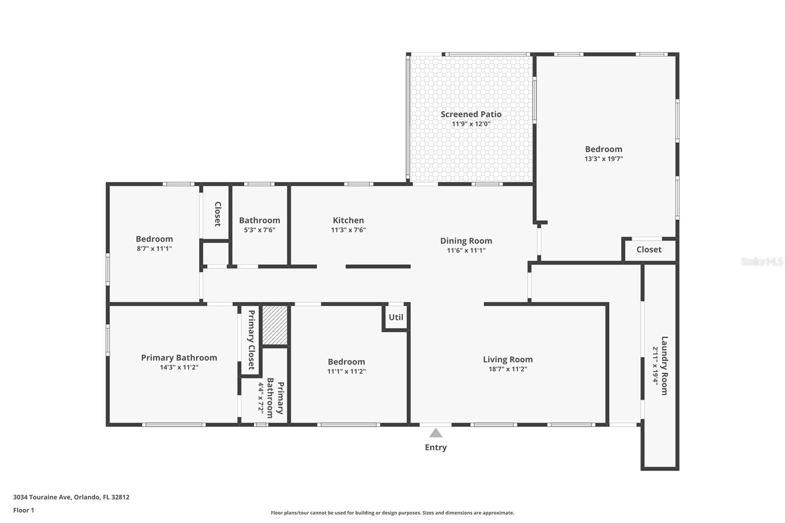 3034 TOURAINE AVE, ORLANDO, FL — photo 95