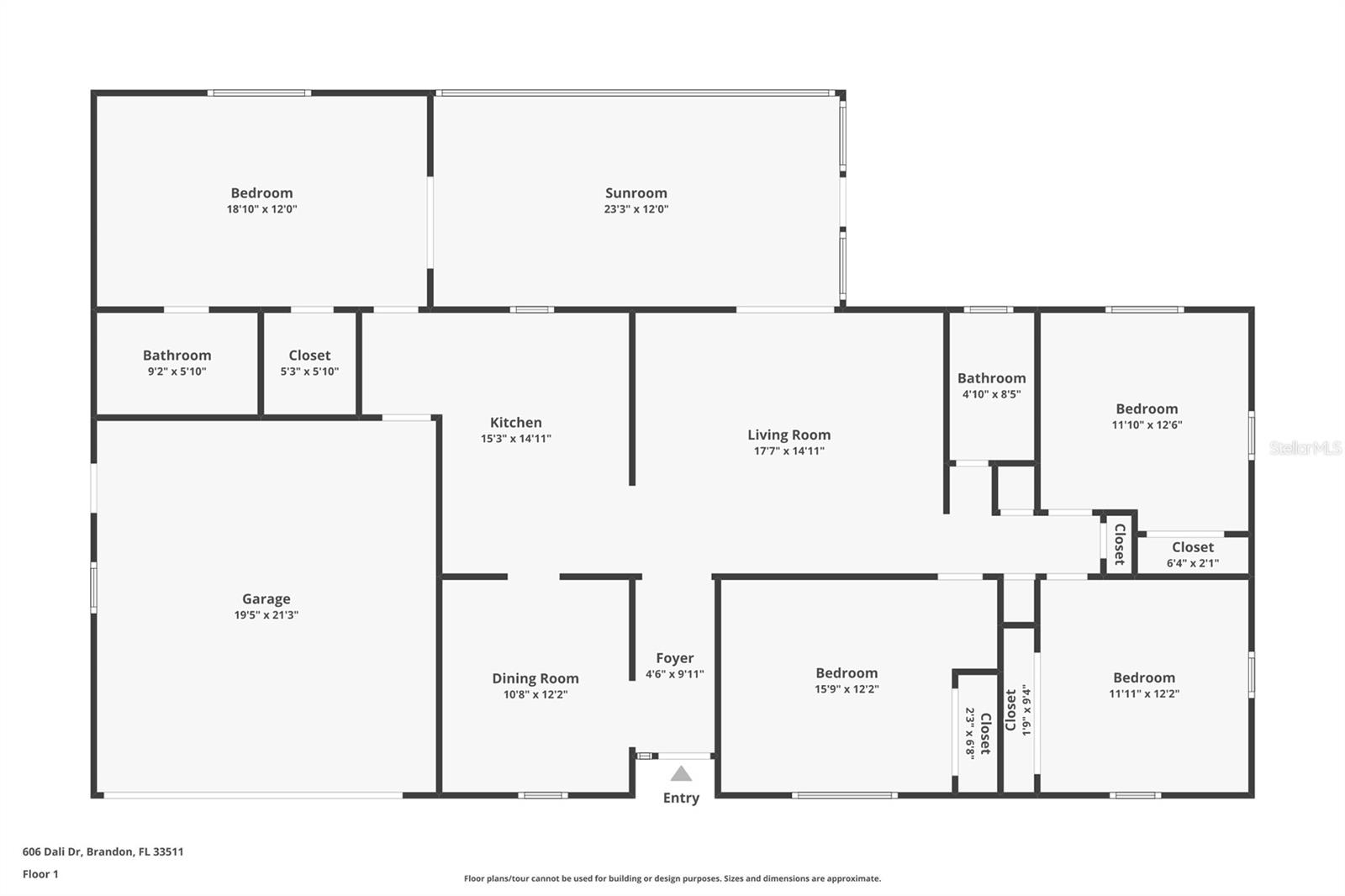 606 DALI DR, BRANDON, FL — photo 44