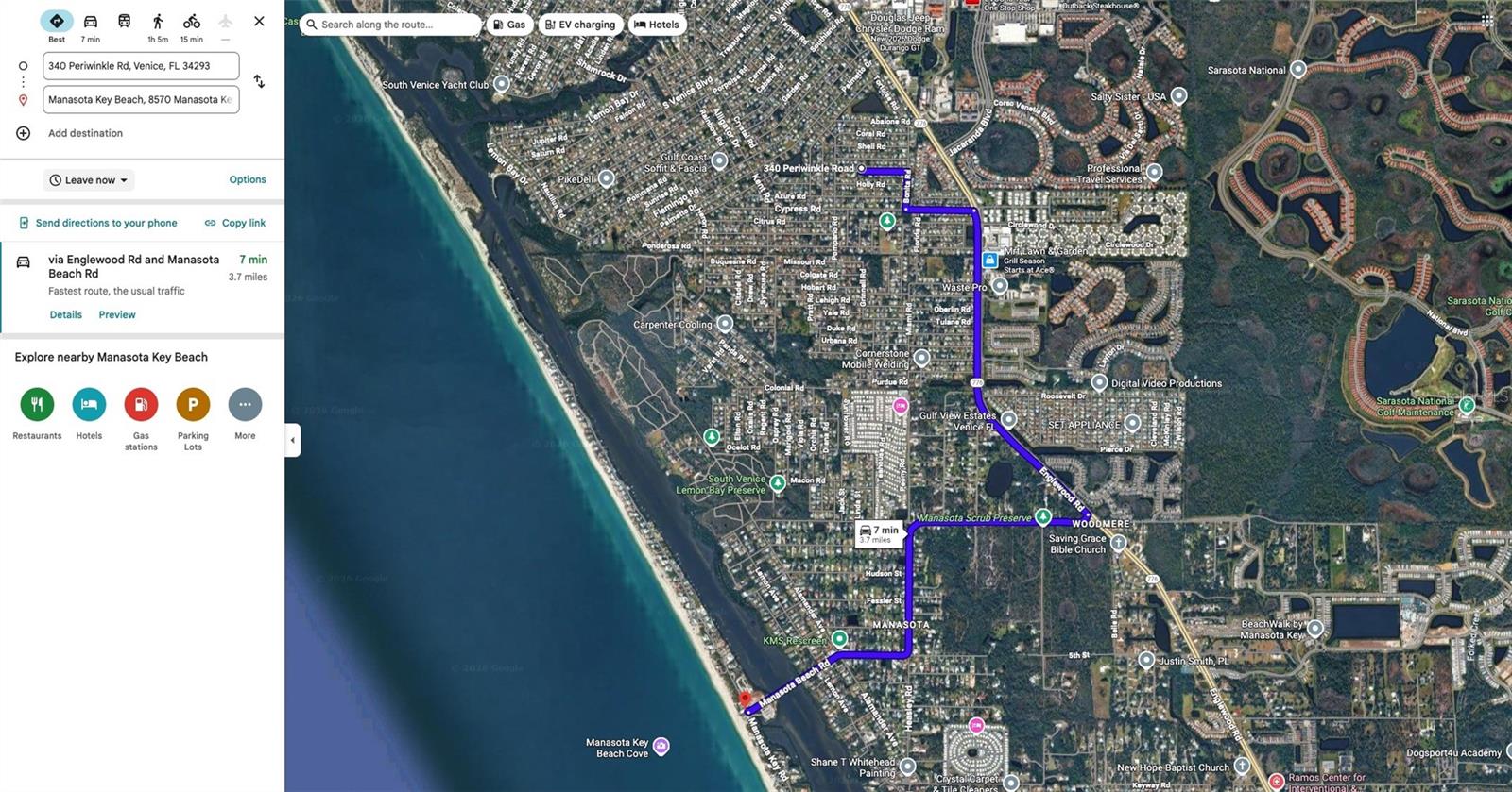 340 PERIWINKLE RD, VENICE, FL — photo 34