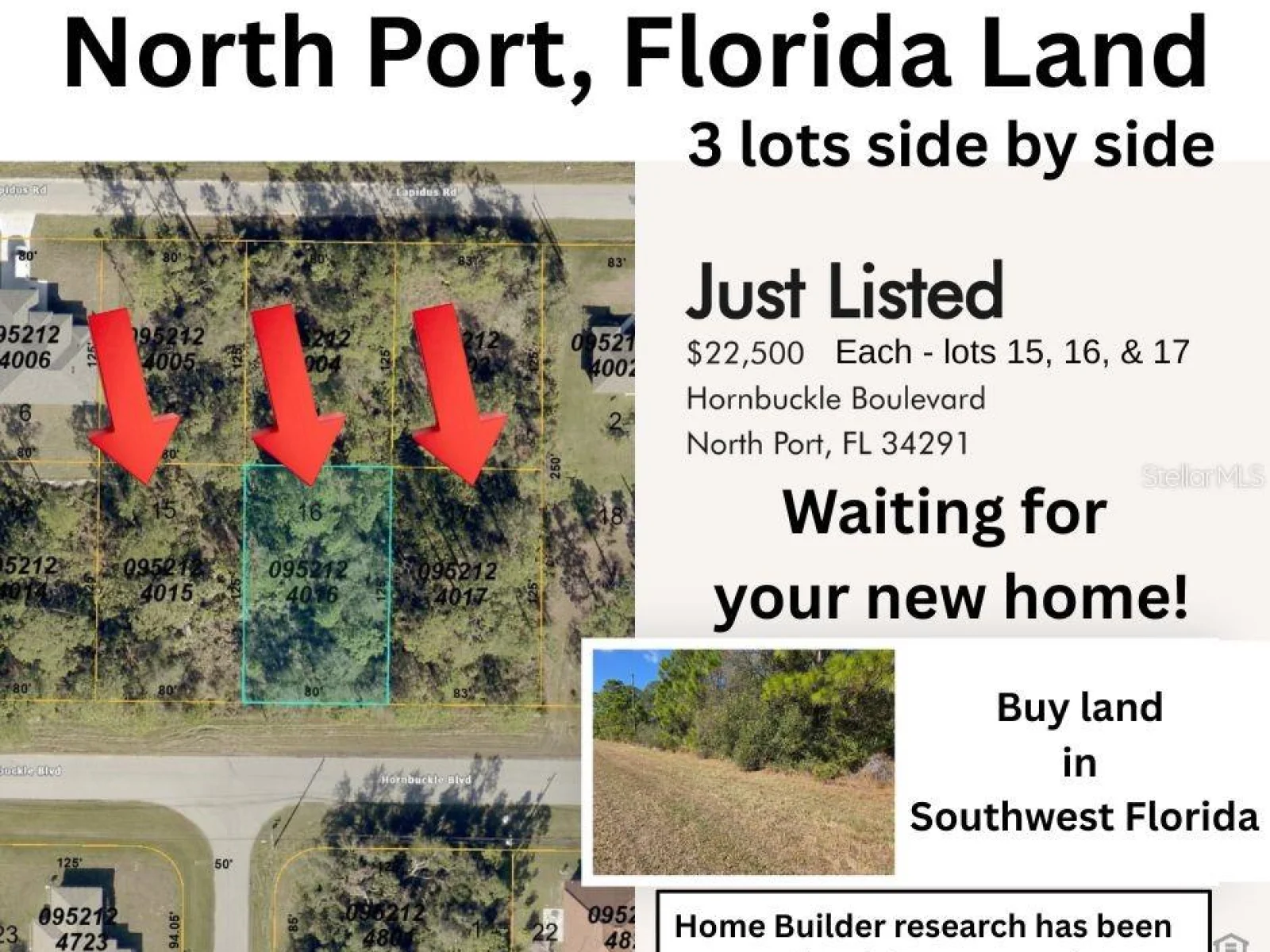 Lot 15 HORNBUCKLE BLVD, NORTH PORT, FL — photo 2