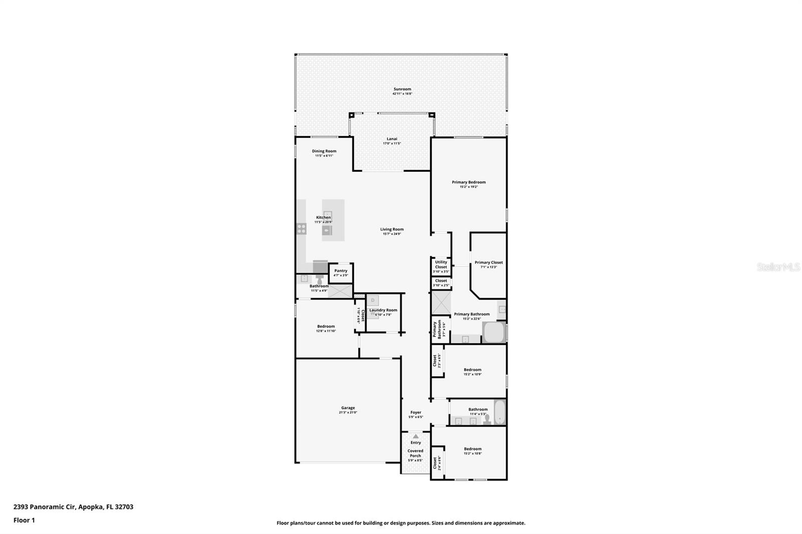 2393 PANORAMIC CIR, APOPKA, FL — photo 18