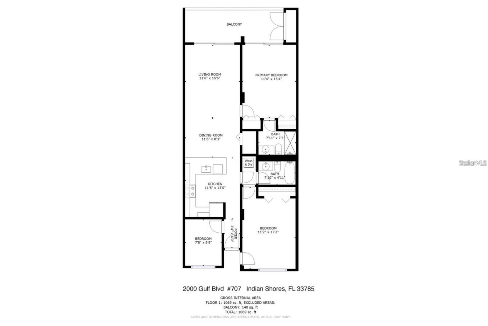 20000 GULF BLVD #707, INDIAN SHORES, FL — photo 38