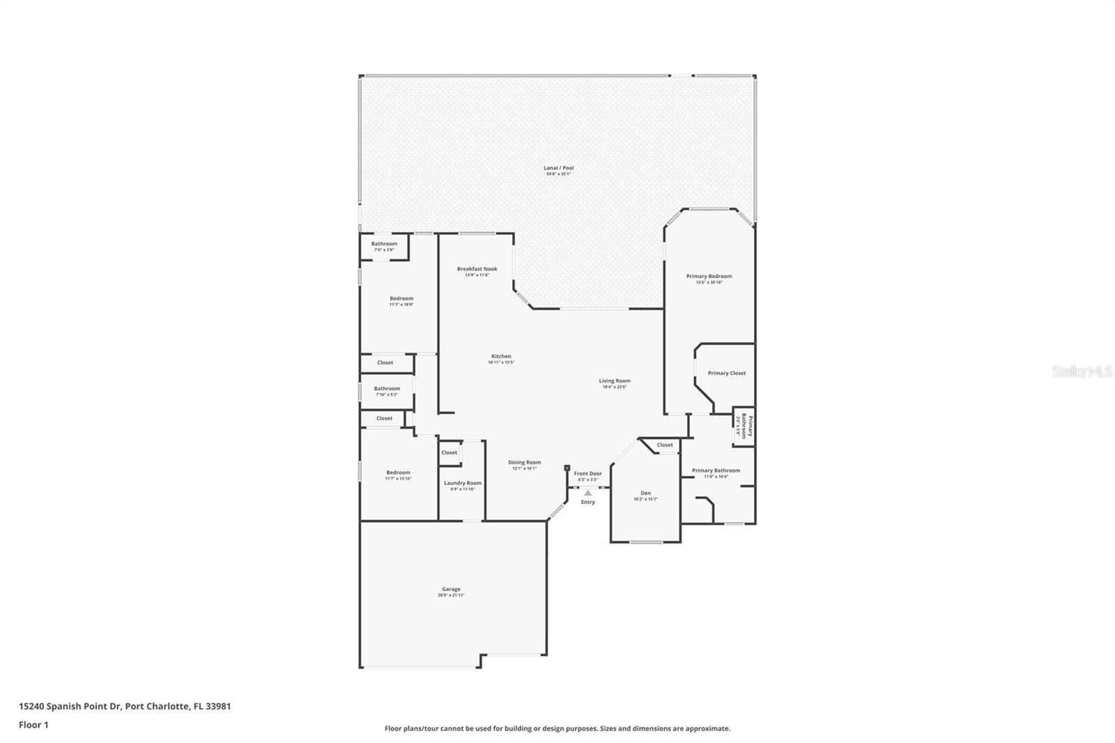 15240 SPANISH POINT DR, PORT CHARLOTTE, FL — photo 36