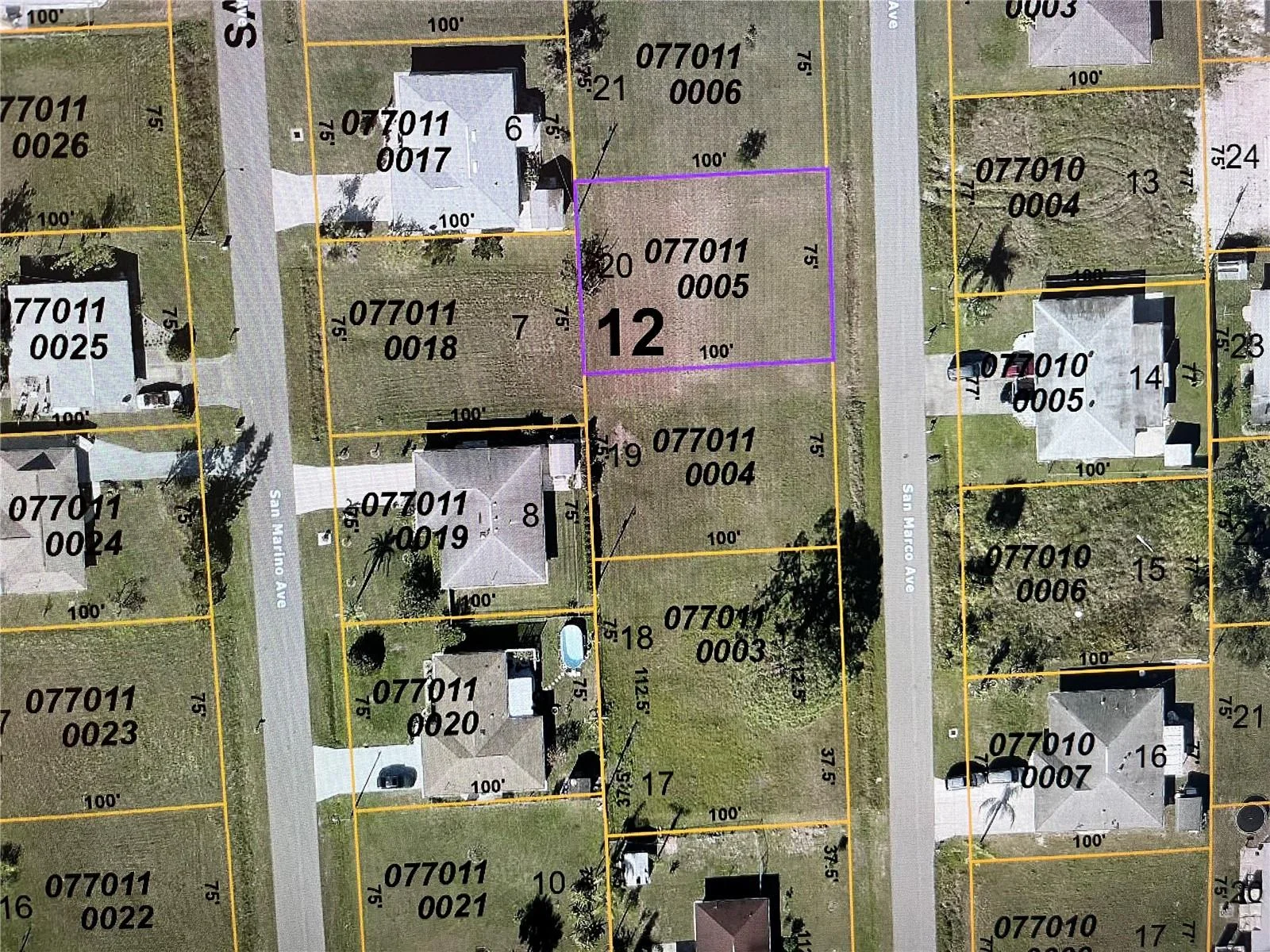 LOT 20 SAN MARCO AVE, NORTH PORT, FL — photo 1