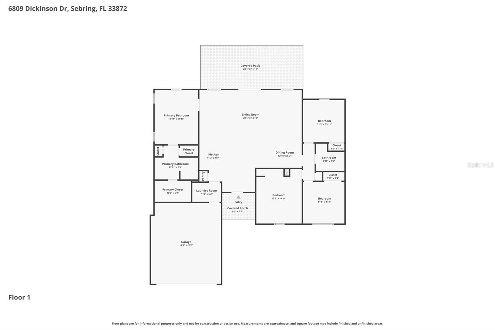 6809 DICKINSON DR, SEBRING, FL — photo 46