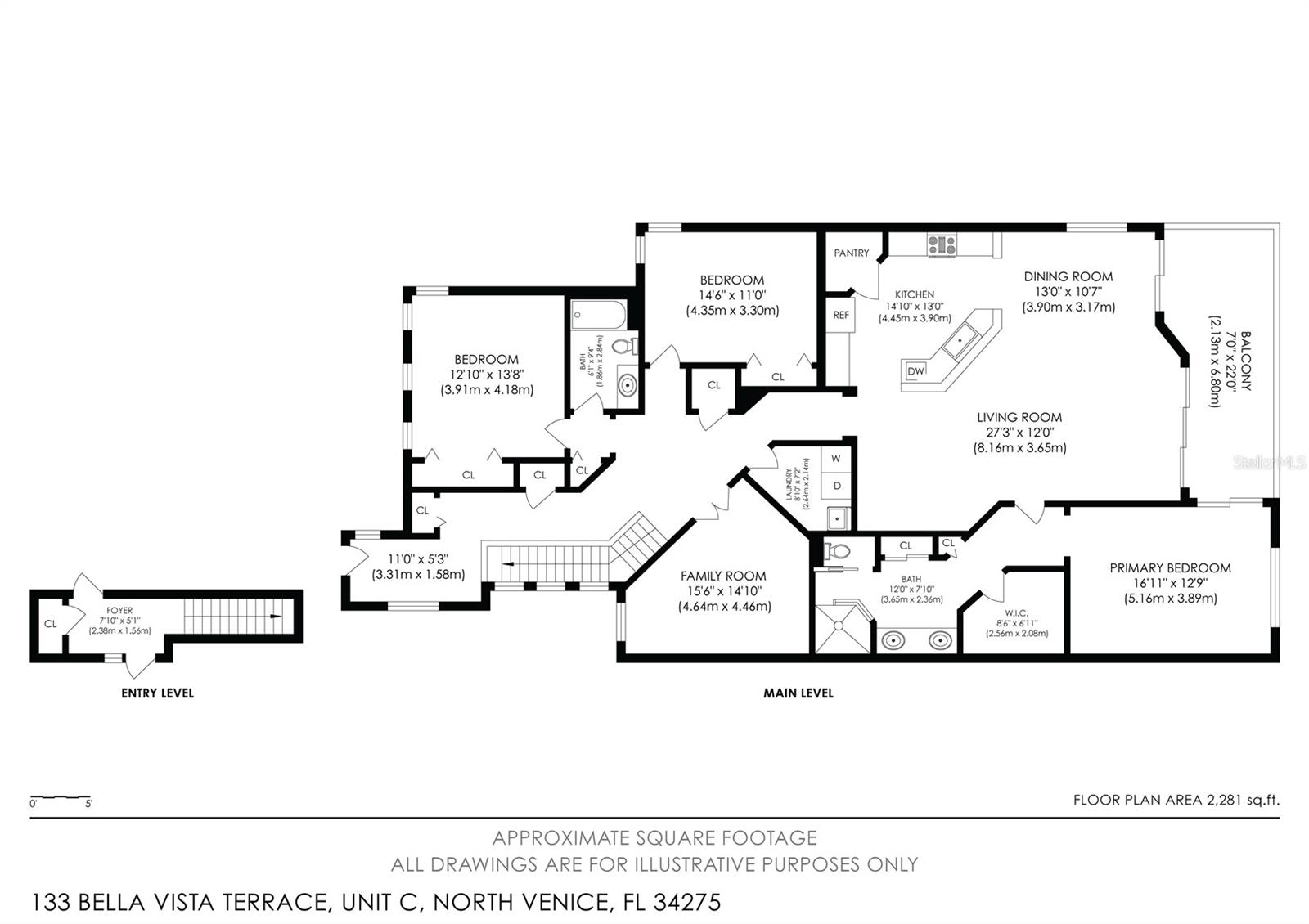 133 BELLA VISTA TER #32C, NORTH VENICE, FL — photo 48