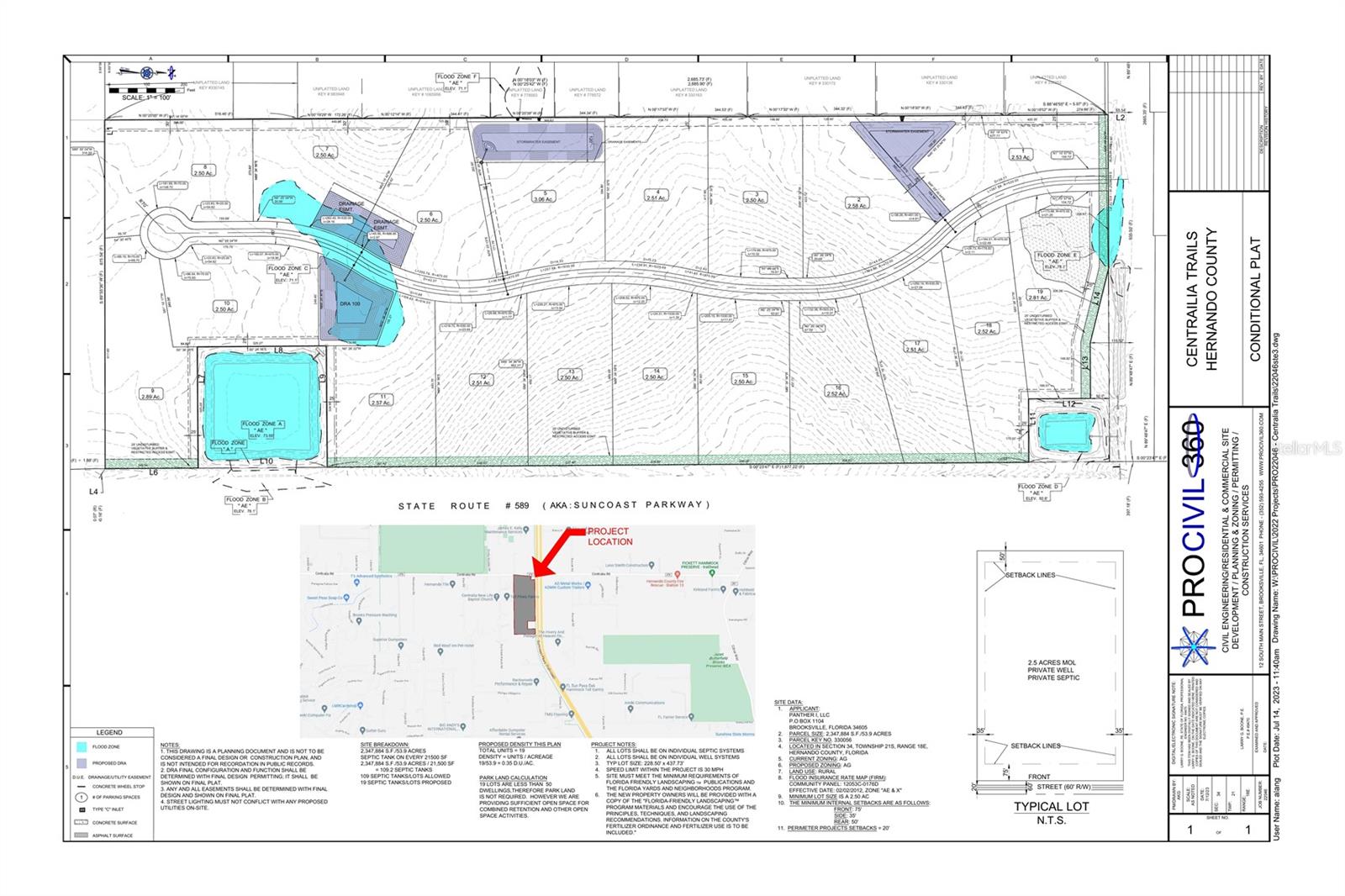 0 CENTRALIA (LOT 13) RD, BROOKSVILLE, FL — photo 3