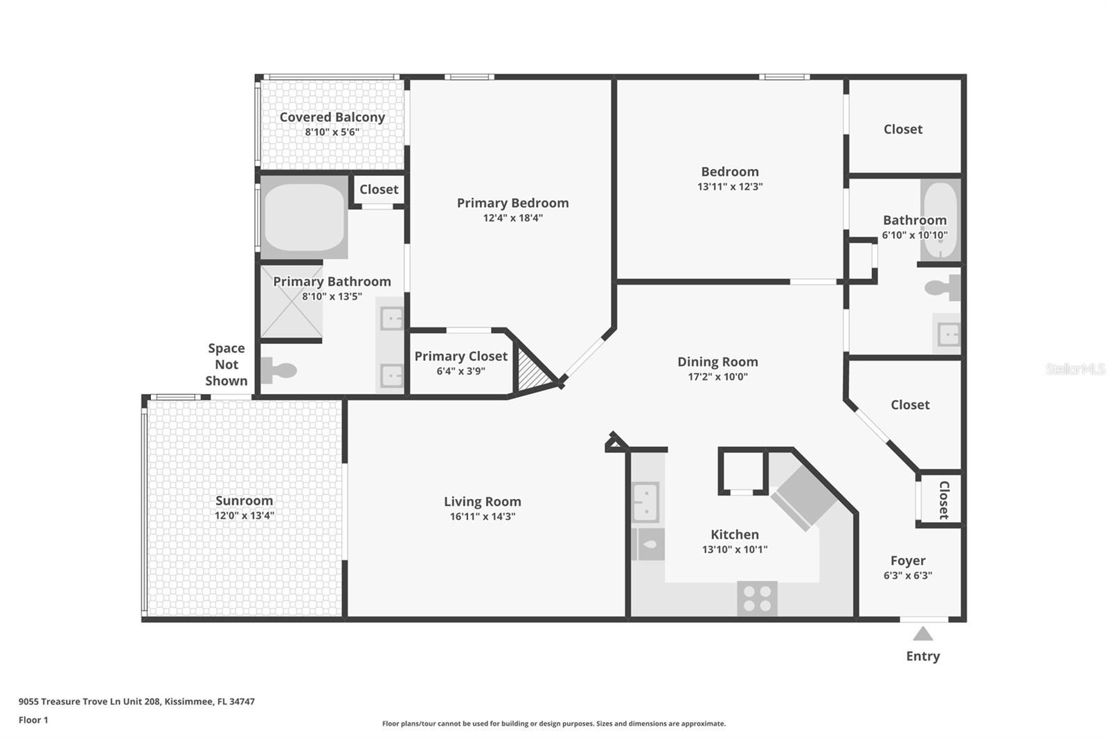 9055 TREASURE TROVE LN #208, KISSIMMEE, FL — photo 45