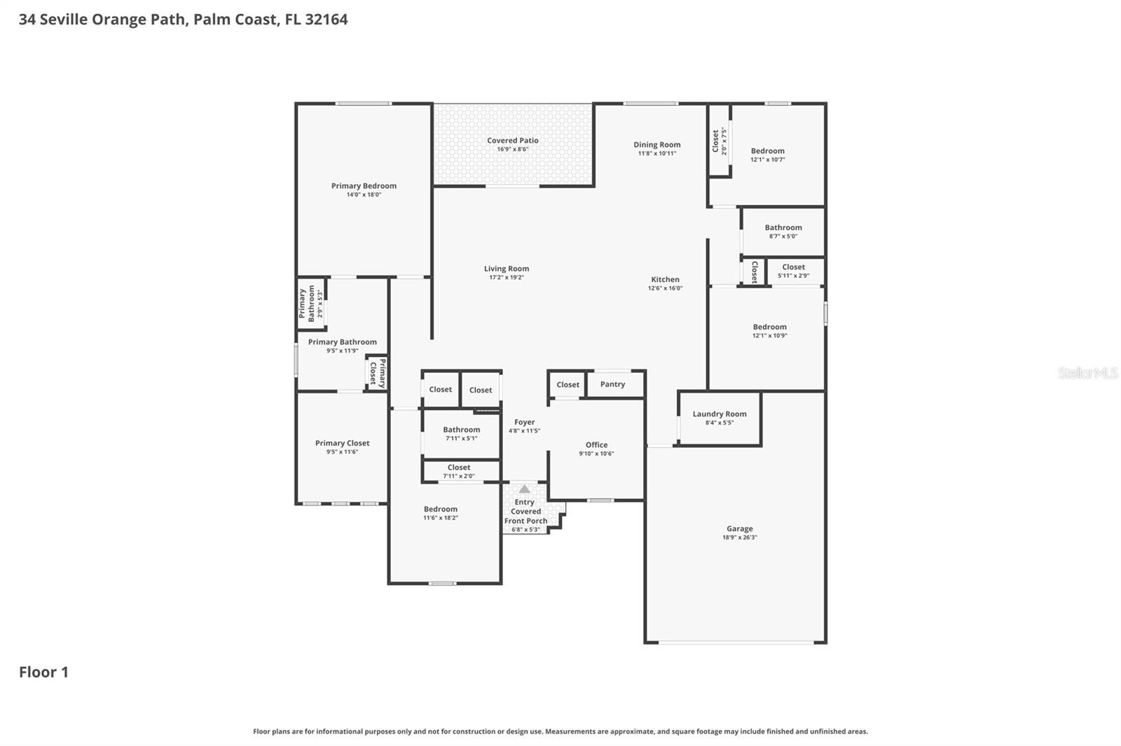 34 SEVILLE ORANGE PATH, PALM COAST, FL — photo 48