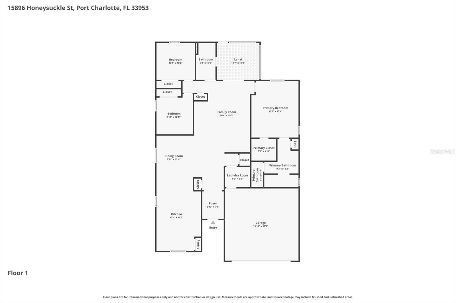 15896 HONEYSUCKLE ST, PORT CHARLOTTE, FL — photo 47