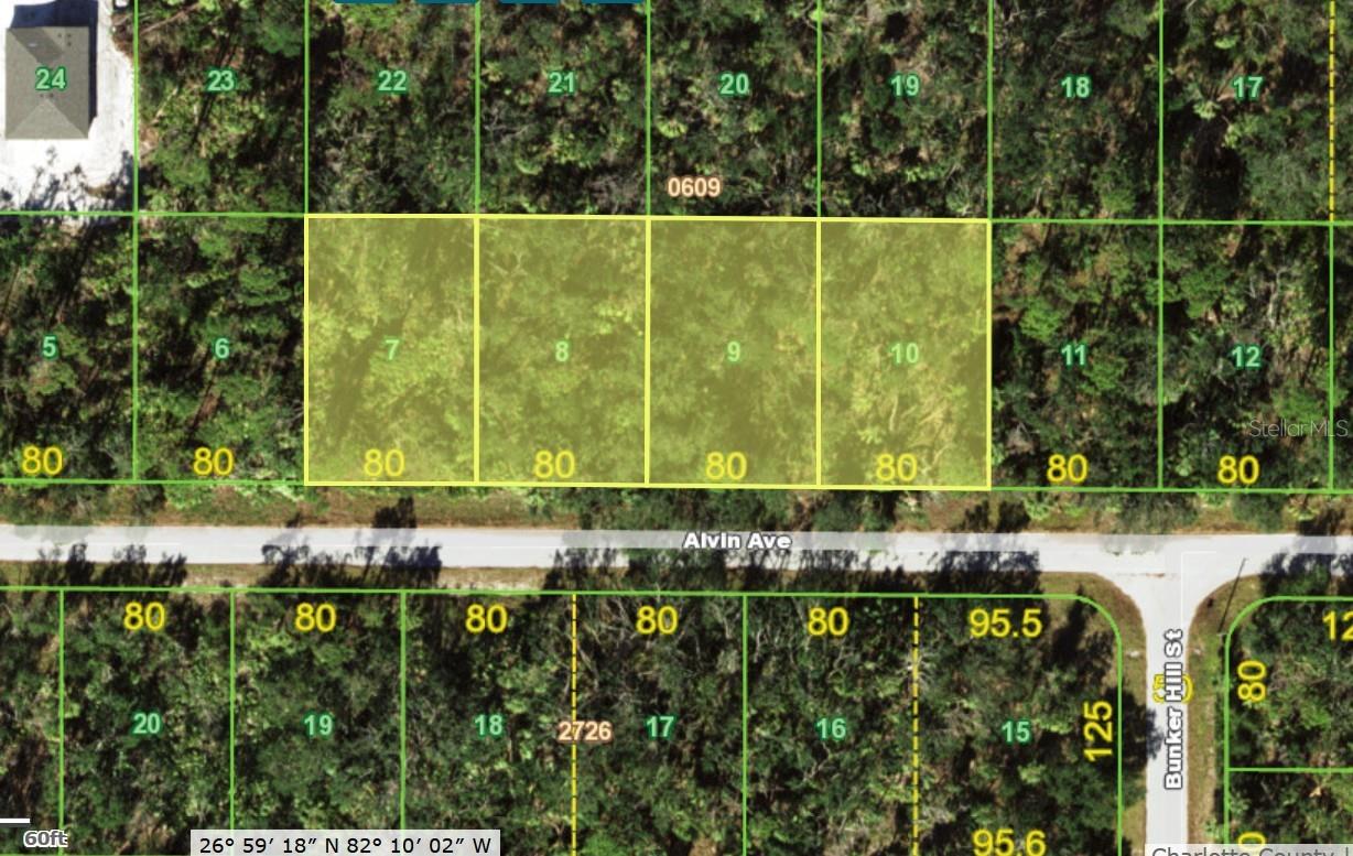 17178 ALVIN (& 17186, 17194, 17202) AVE, PORT CHARLOTTE, FL