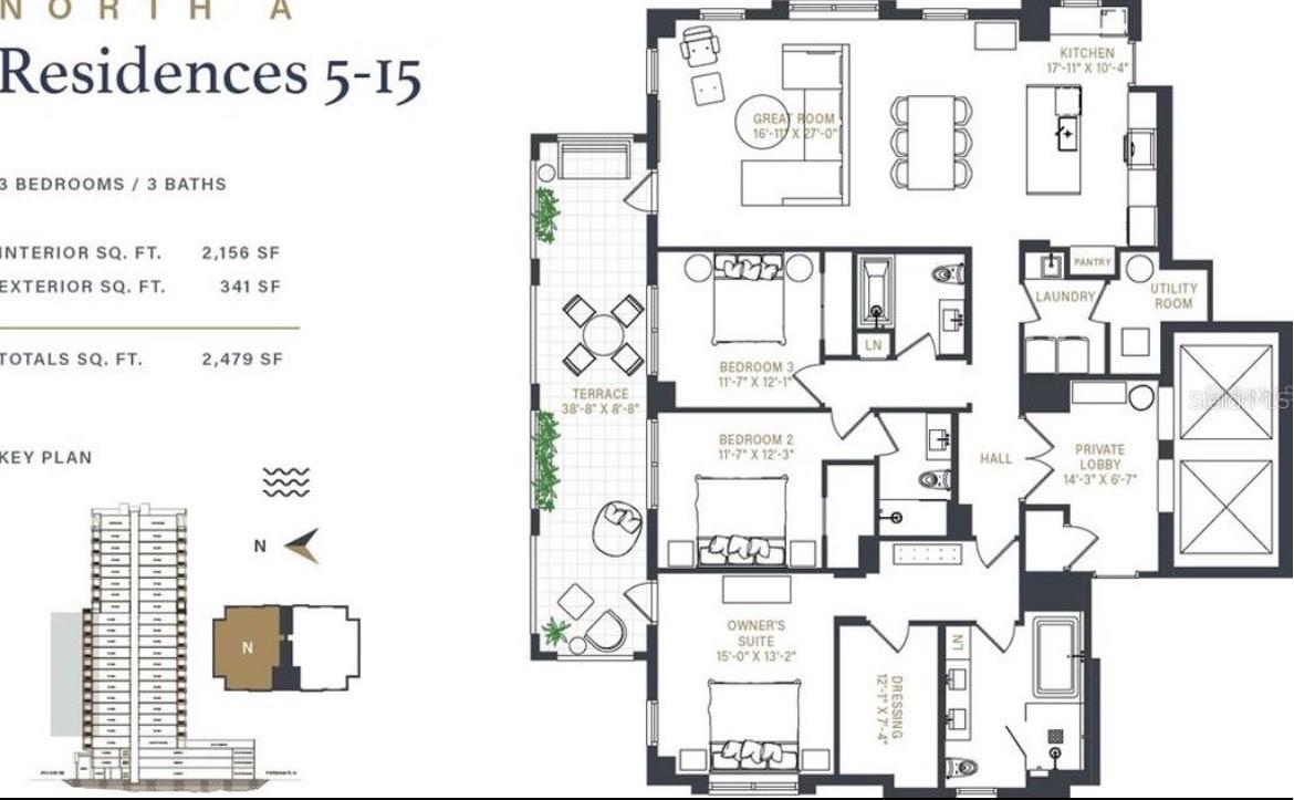 126 4TH AVE NE #1401, ST PETERSBURG, FL — photo 41