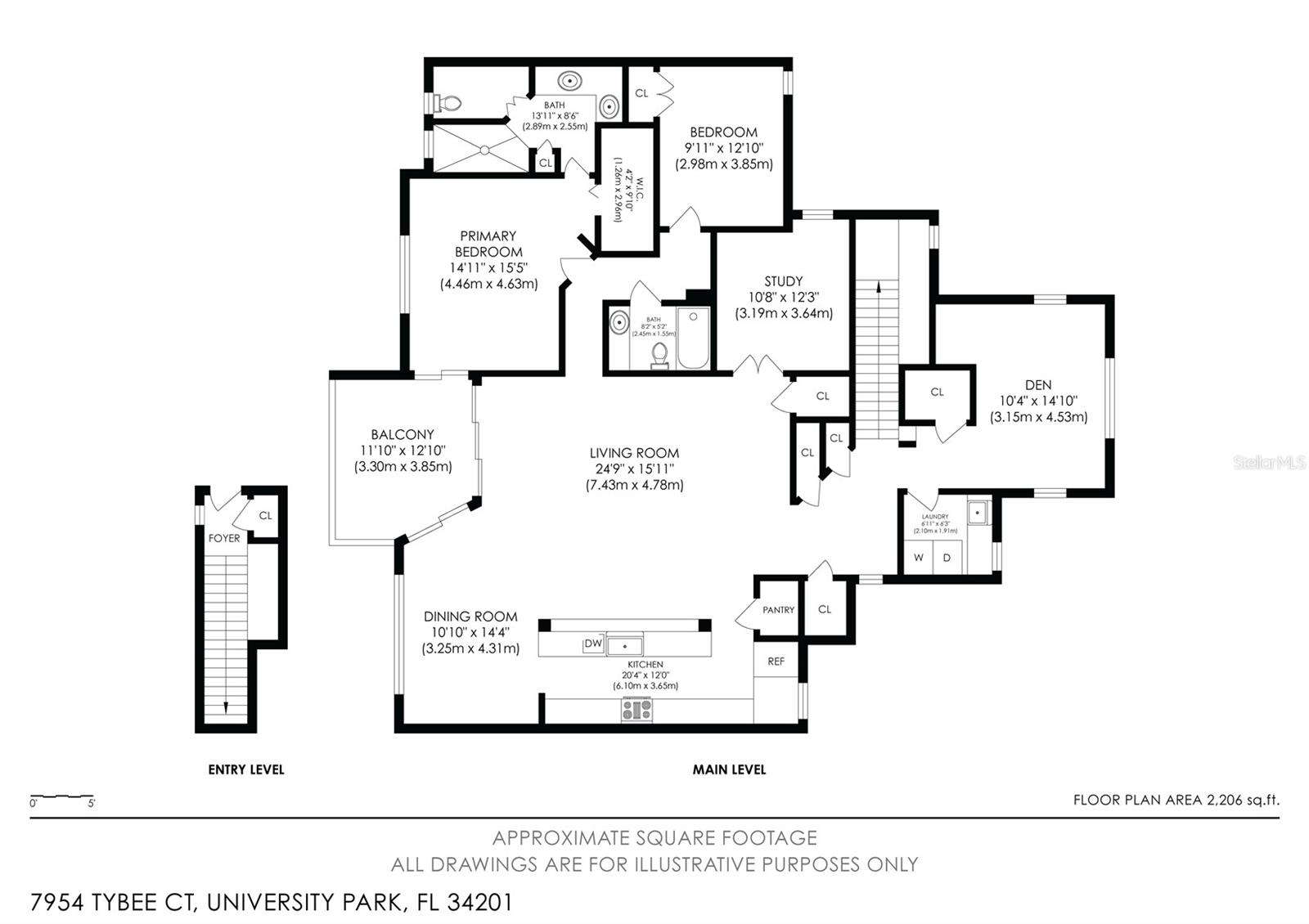 7954 TYBEE CT #7954, UNIVERSITY PARK, FL — photo 44