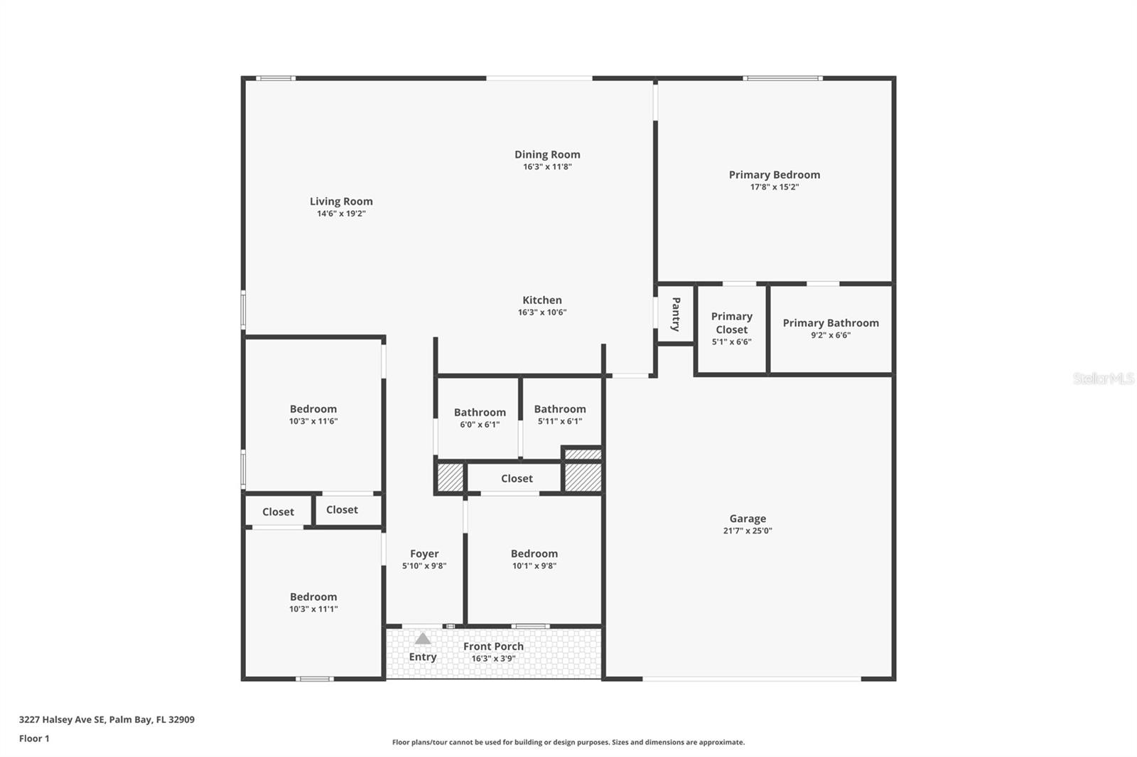 3227 HALSEY AVE SE, PALM BAY, FL — photo 47