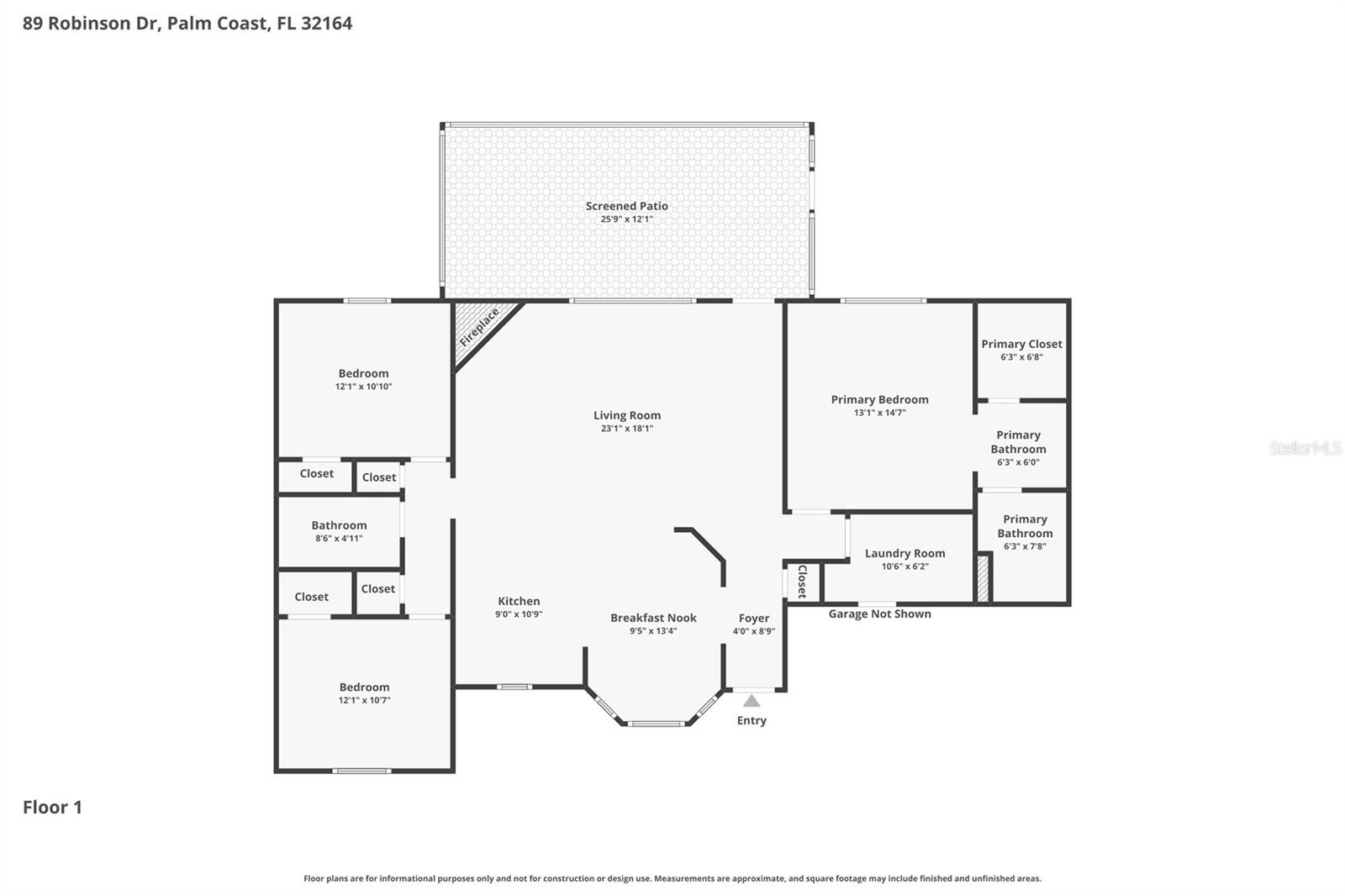 89 ROBINSON DR, PALM COAST, FL — photo 4
