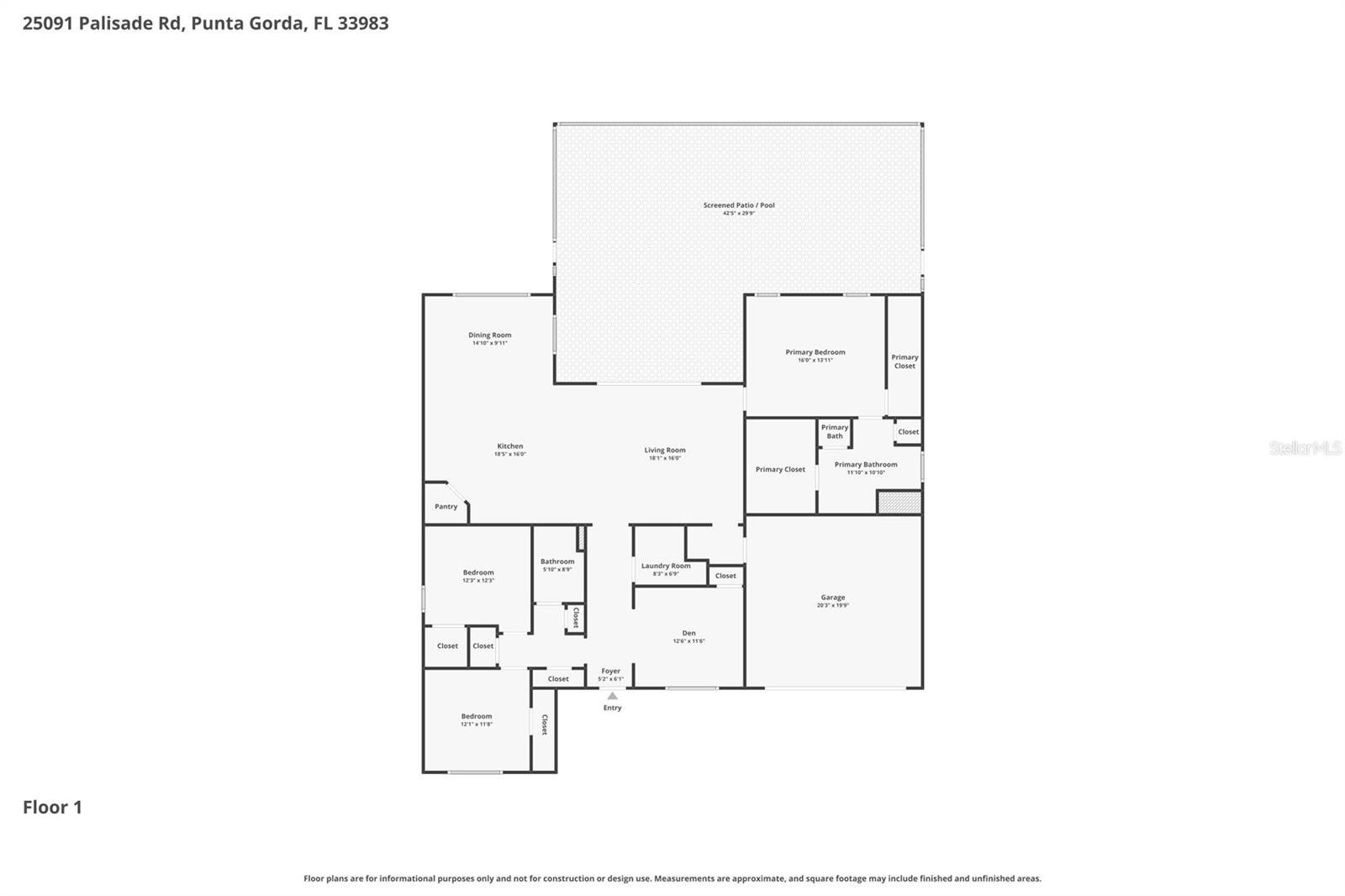 25091 PALISADE RD, PUNTA GORDA, FL — photo 29