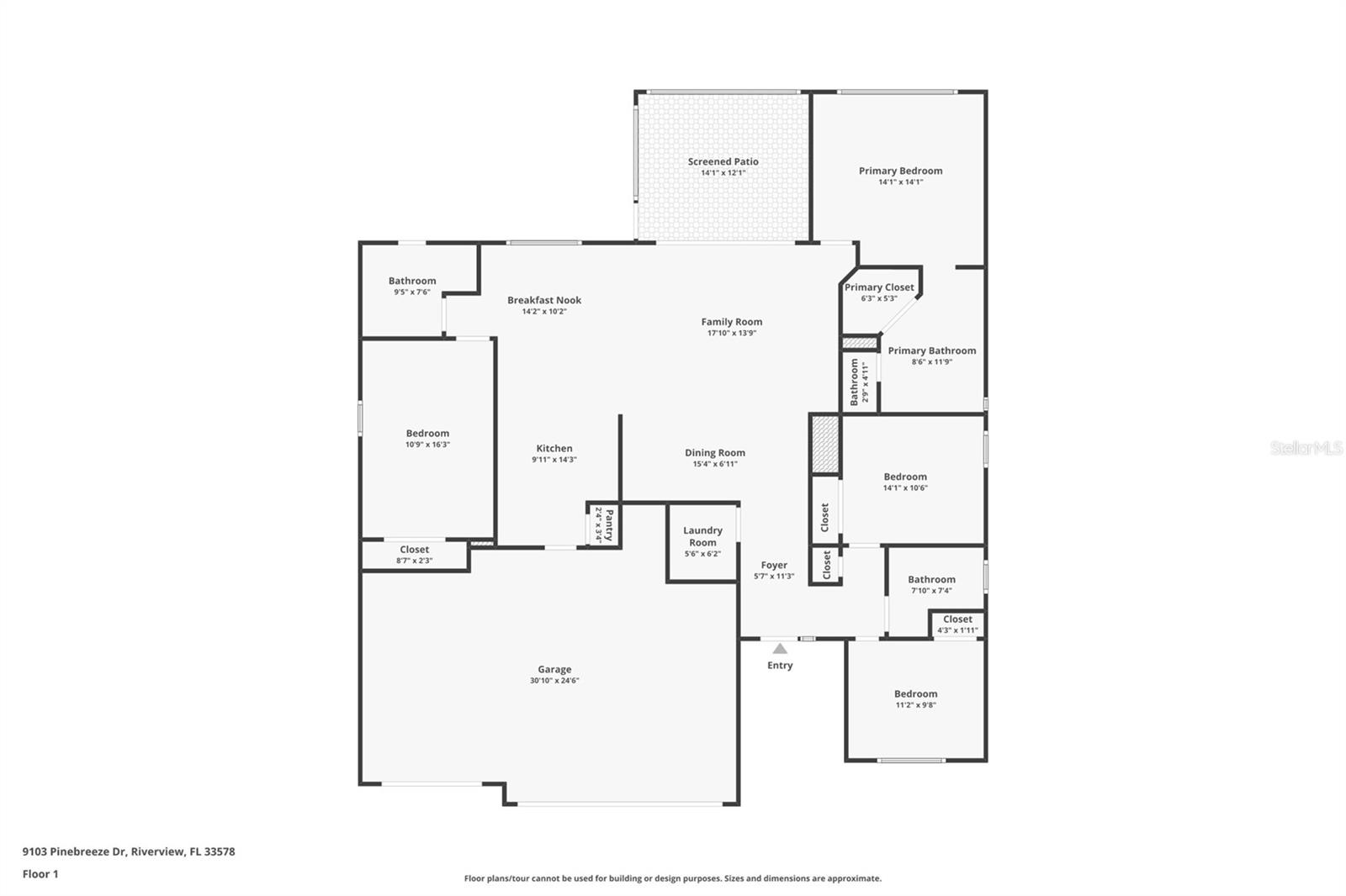 9103 PINEBREEZE DR, RIVERVIEW, FL — photo 42