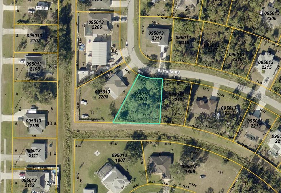 Lot #9 BATTALLA RD, NORTH PORT, FL