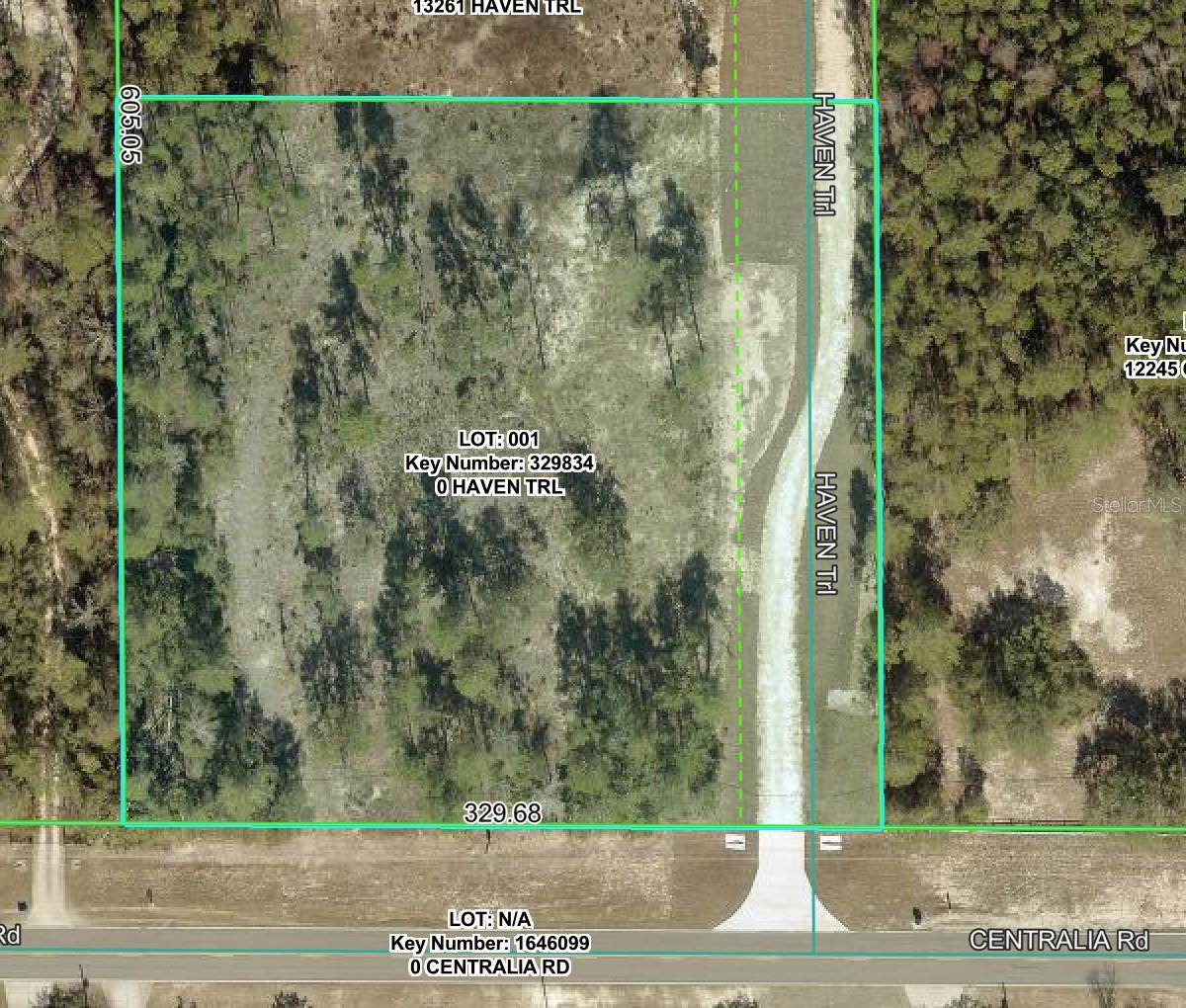 13183 HAVEN (LOT 1) TRL, WEEKI WACHEE, FL