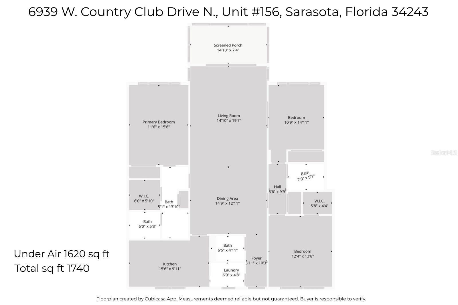 6939 W COUNTRY CLUB DR N #156, SARASOTA, FL — photo 36