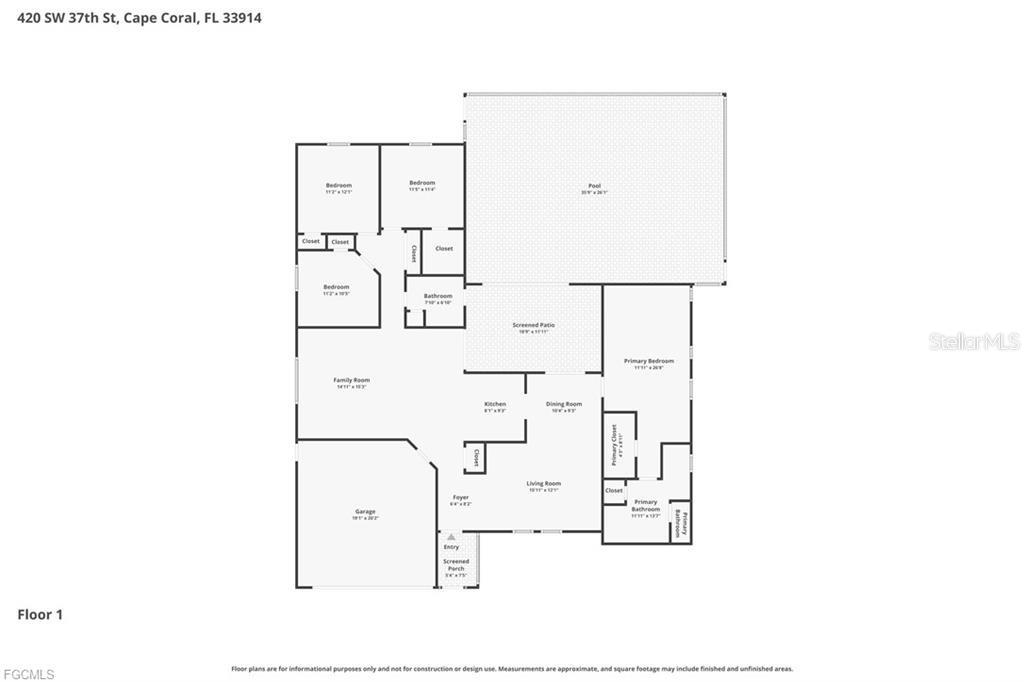 420 SW 37TH ST, CAPE CORAL, FL — photo 33