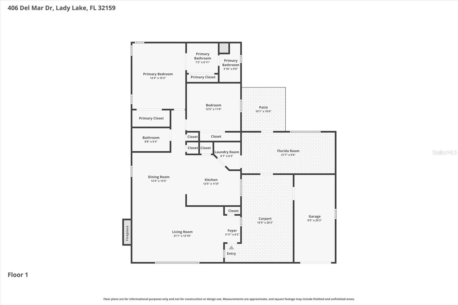 406 DEL MAR DR, LADY LAKE, FL — photo 4