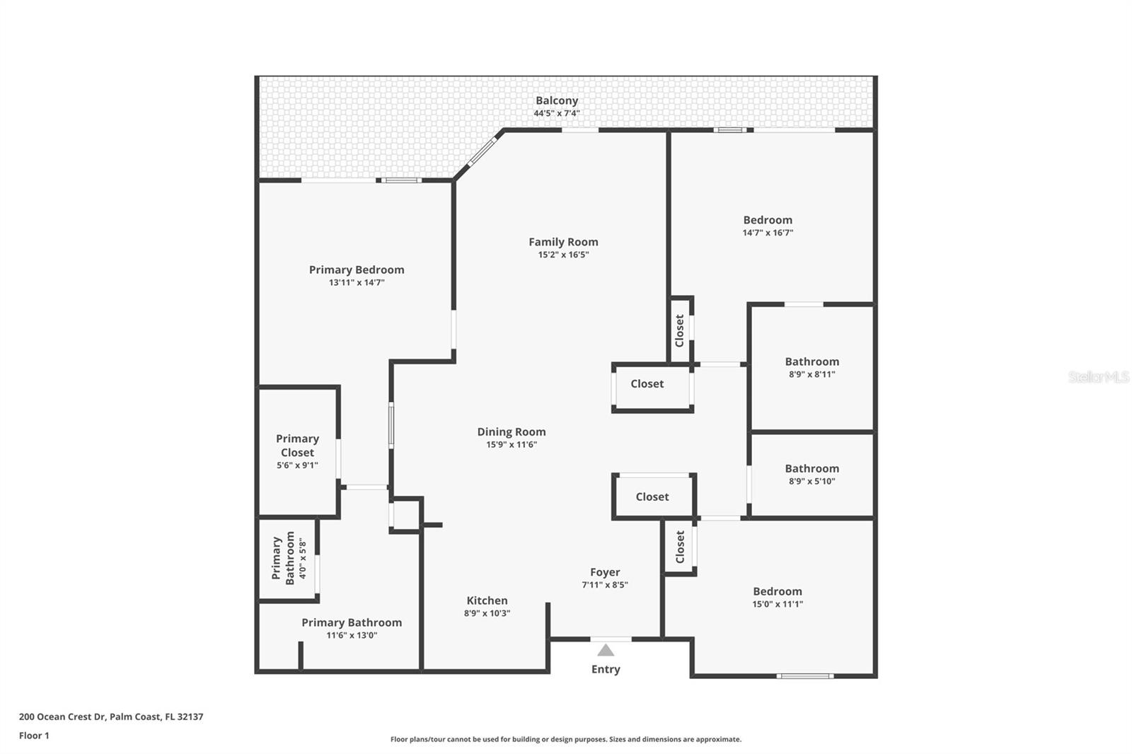 200 OCEAN CREST DR #906, PALM COAST, FL — photo 4
