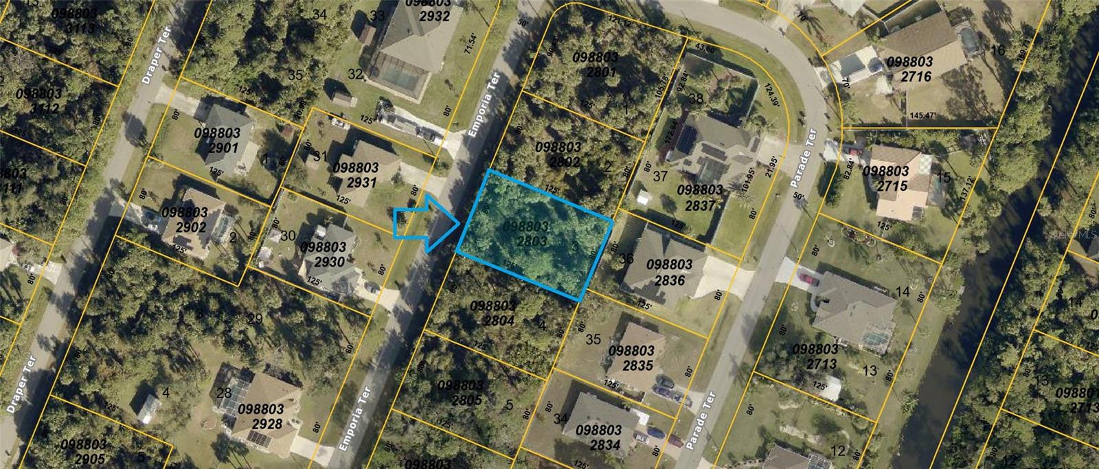 Lot 3, EMPORIA TER, NORTH PORT, FL