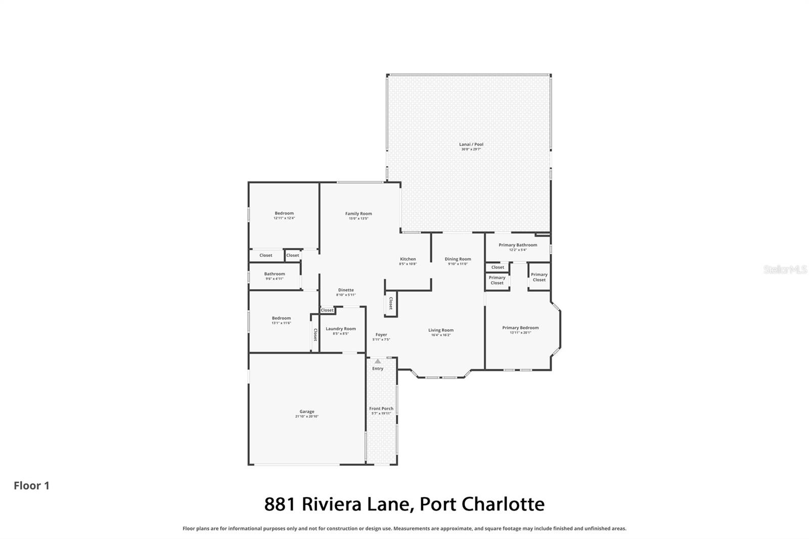 881 RIVIERA LN NW, PORT CHARLOTTE, FL — photo 41