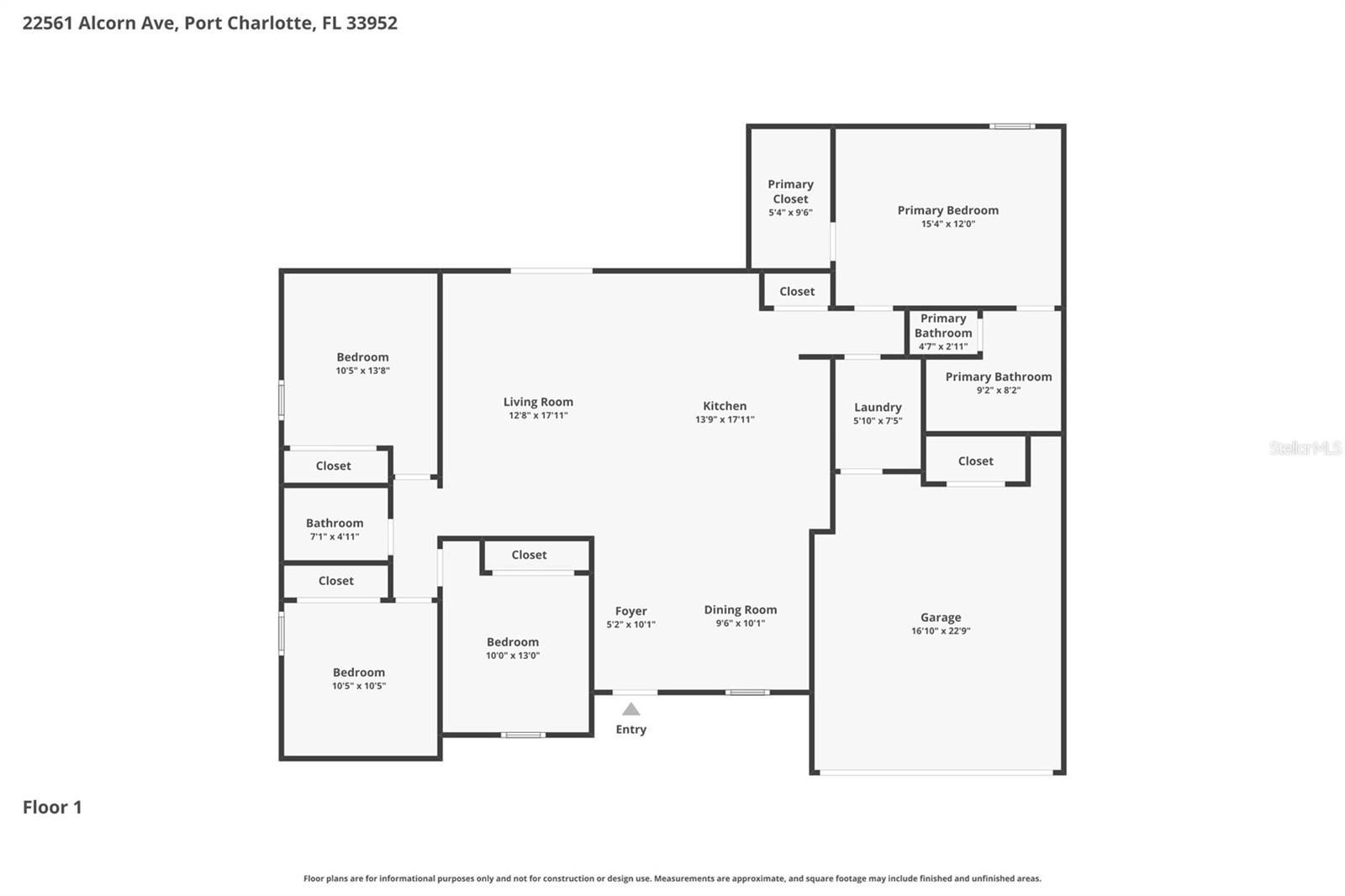 22561 ALCORN AVE, PORT CHARLOTTE, FL — photo 42