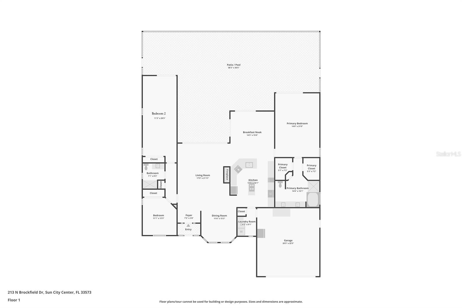 213 N BROCKFIELD DR, SUN CITY CENTER, FL — photo 42