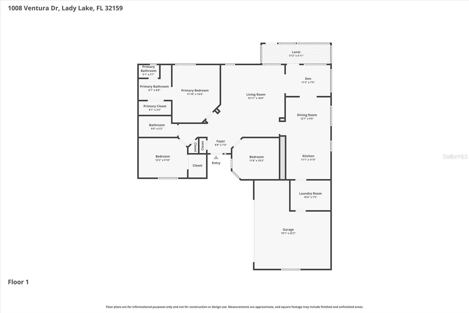 1008 VENTURA DR, LADY LAKE, FL — photo 4