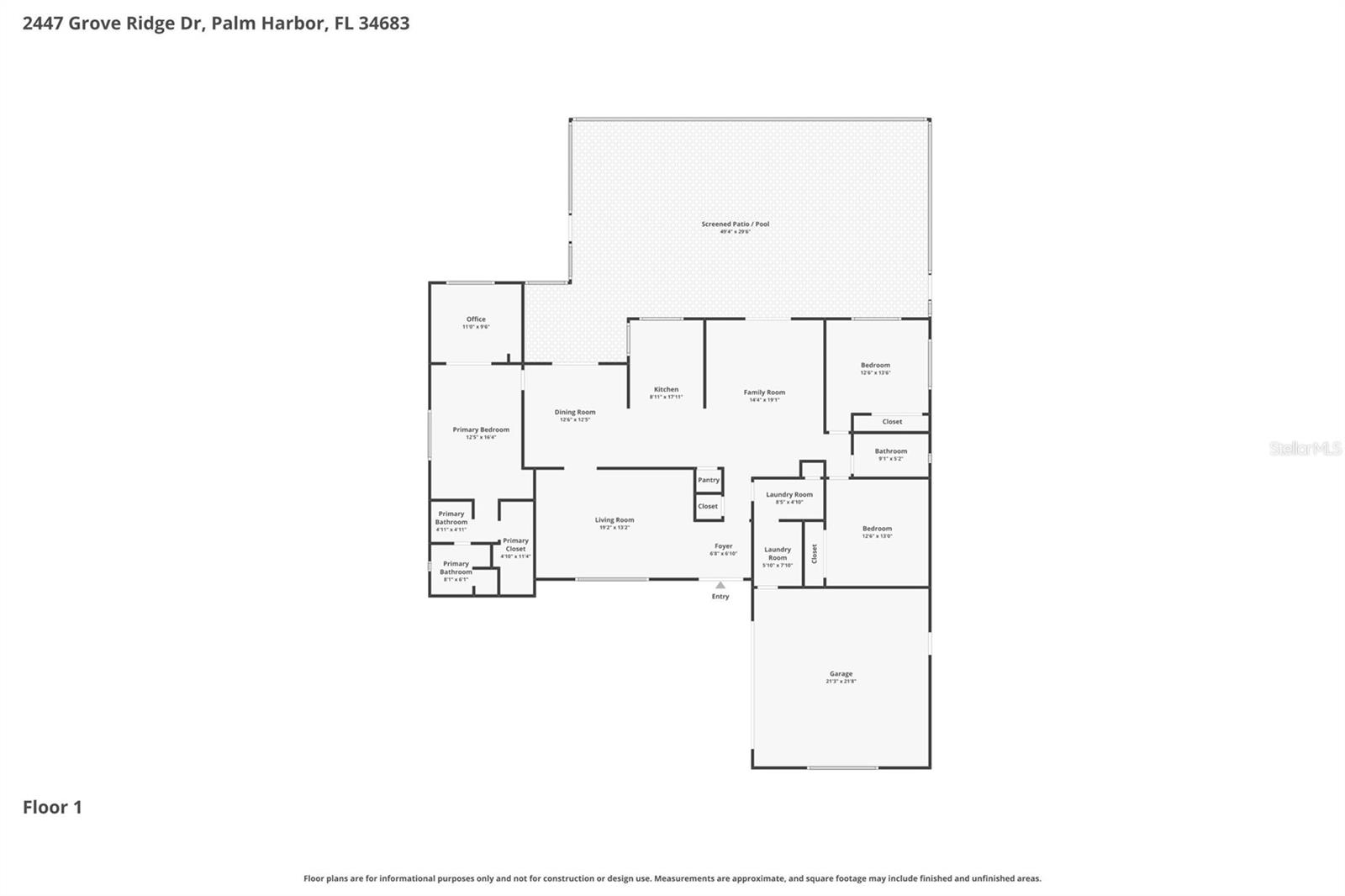 2447 GROVE RIDGE DR, PALM HARBOR, FL — photo 39