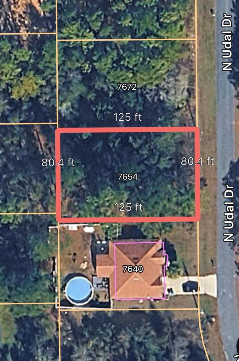 7654 N UDAL DR, CITRUS SPRINGS, FL