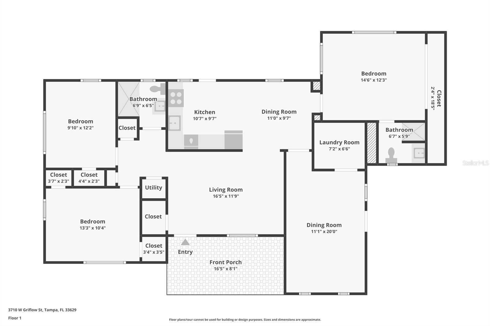 3710 W GRIFLOW ST, TAMPA, FL — photo 40