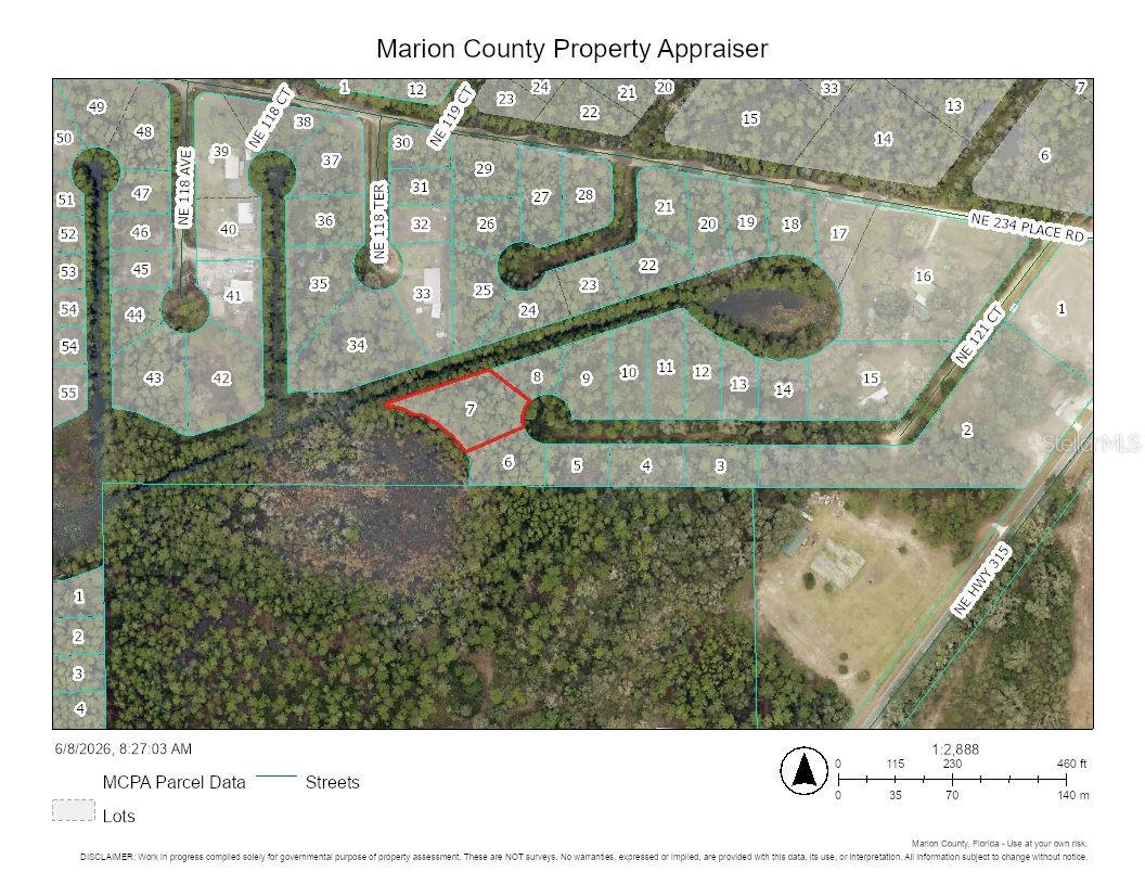 TBD NE 121ST CT, FORT MC COY, FL