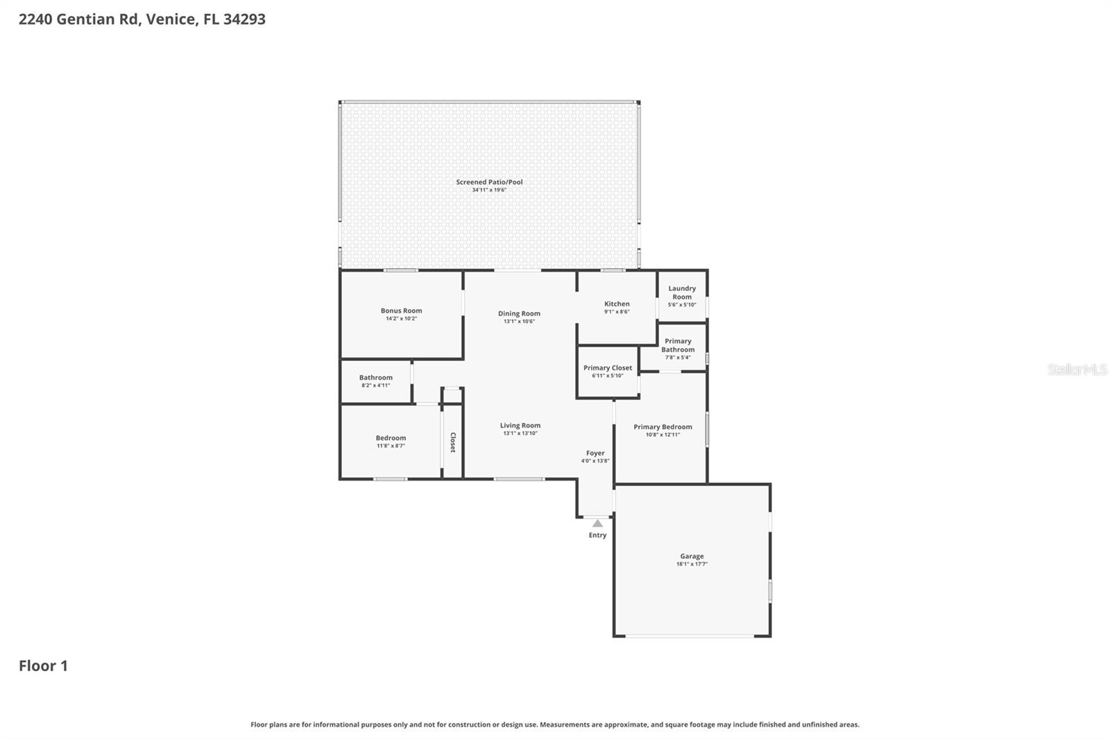 2240 GENTIAN RD, VENICE, FL — photo 36