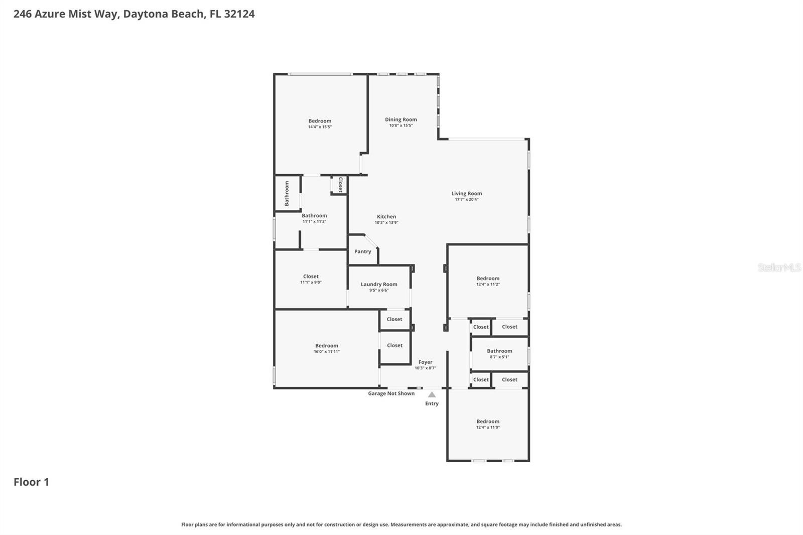 246 AZURE MIST WAY, DAYTONA BEACH, FL — photo 40